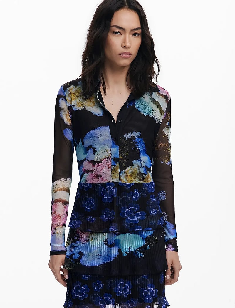 Desigual - CORAL LACROIX - hemdkleider - black - 0