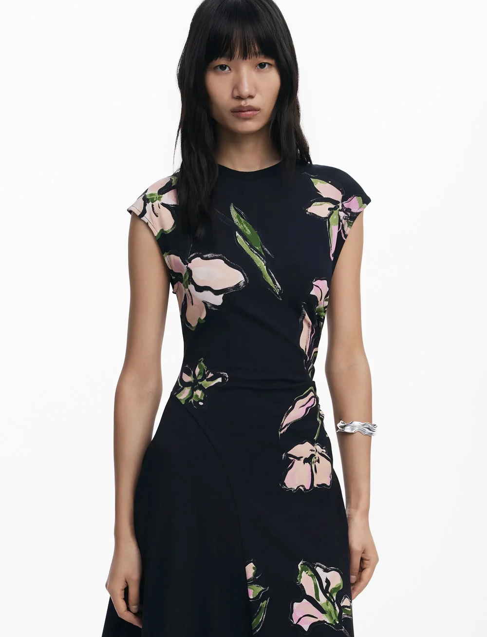 Desigual - KATRINA - strikkjoler - black - 0