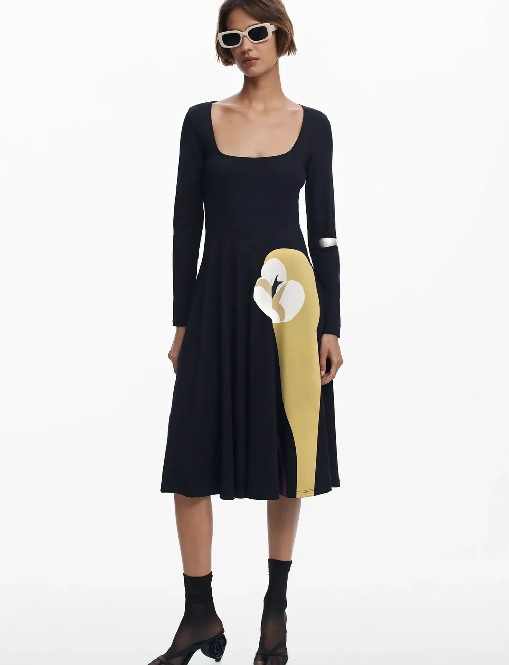 Desigual - LIRIO - midi kjoler - black - 4