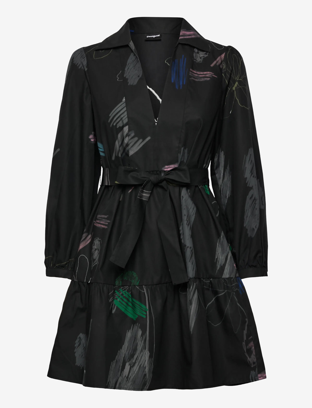 Desigual - PISOS - kurze kleider - black - 0