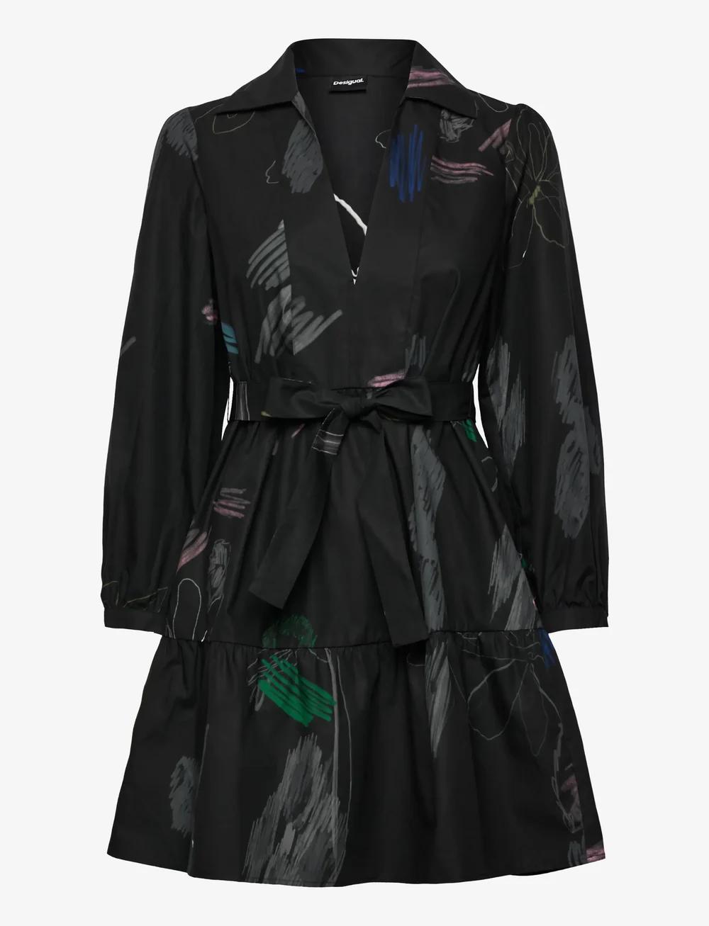 Desigual - PISOS - korte kjoler - black - 1