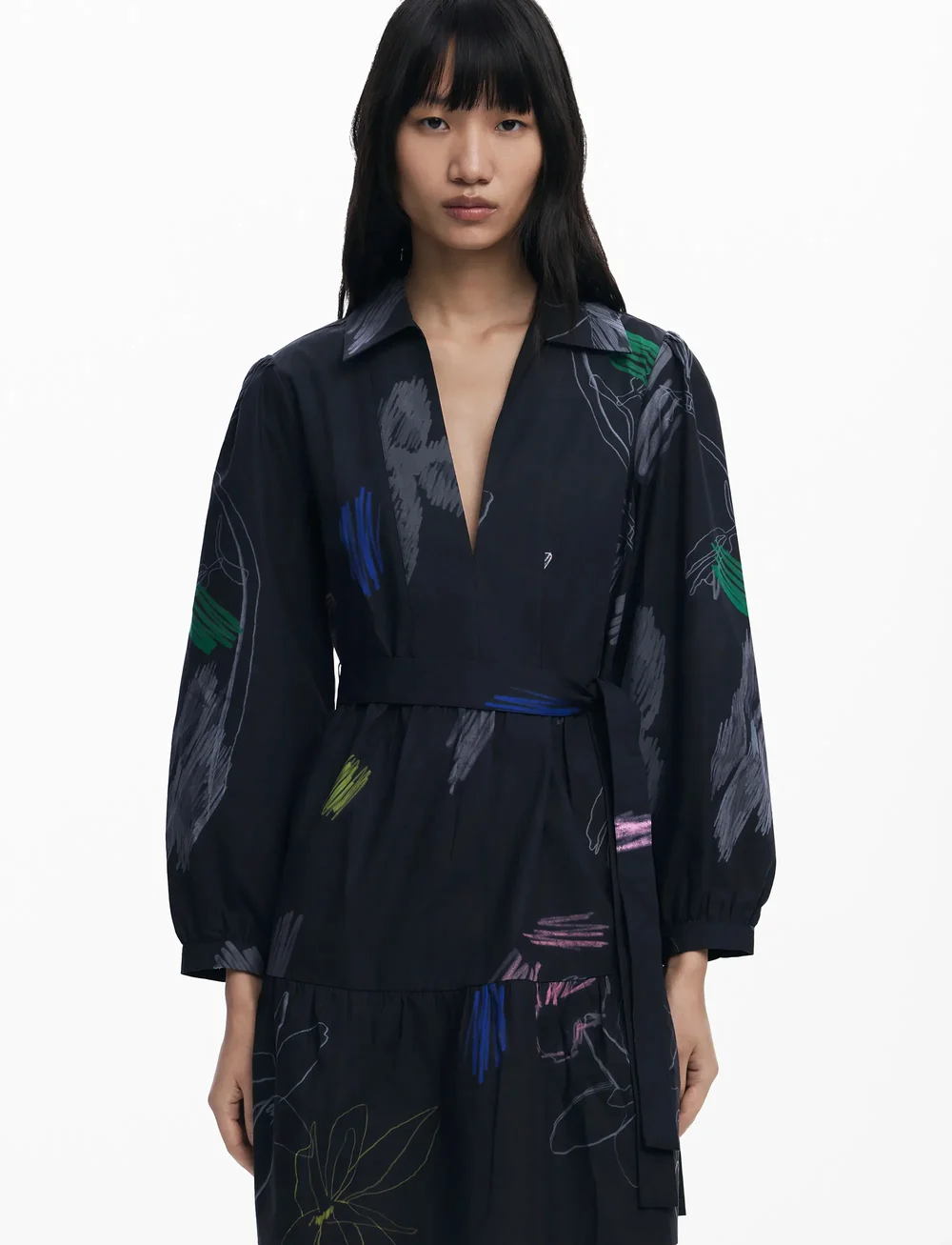 Desigual - PISOS - korte kjoler - black - 0