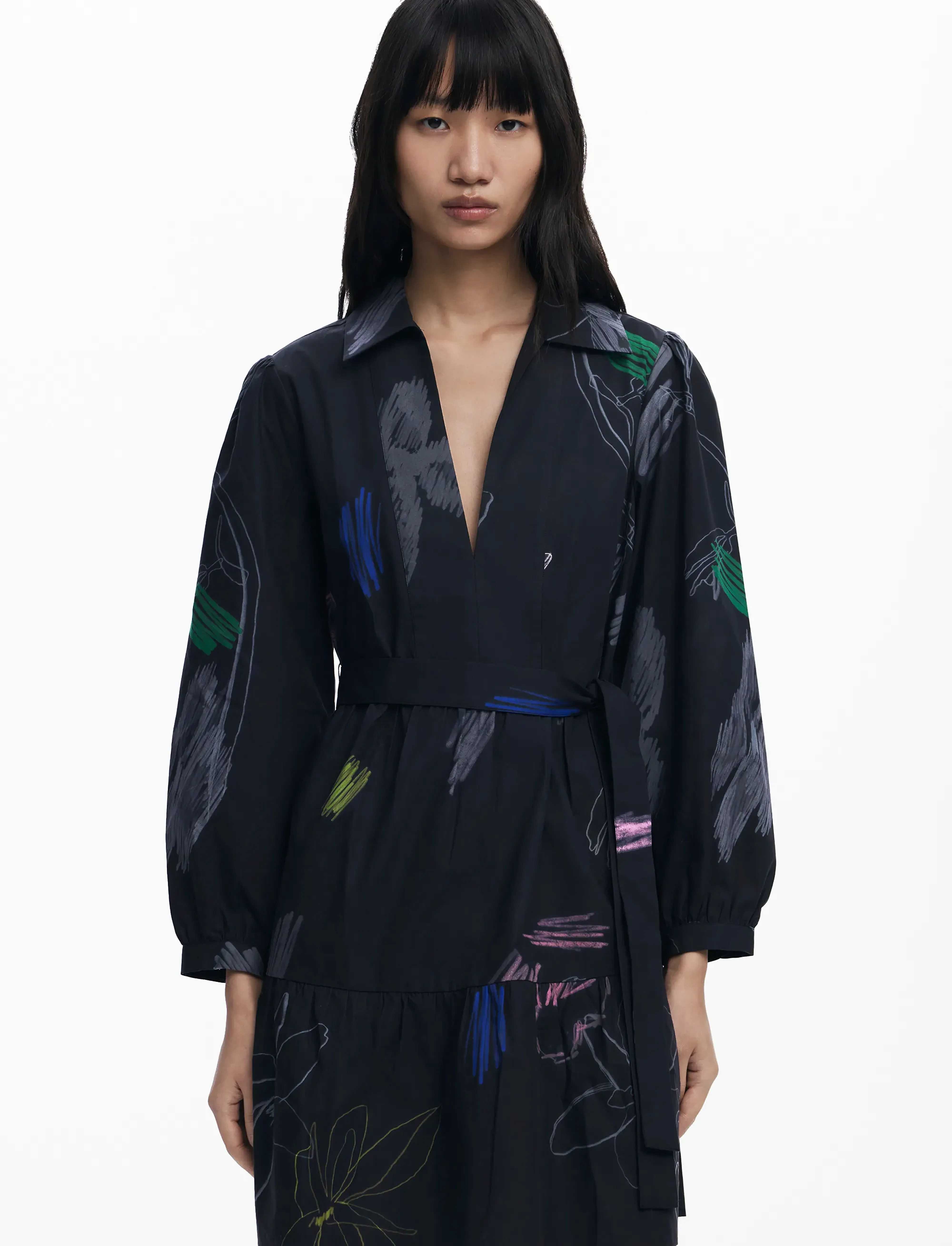 Desigual PISOS - Tøj - BLACK / black