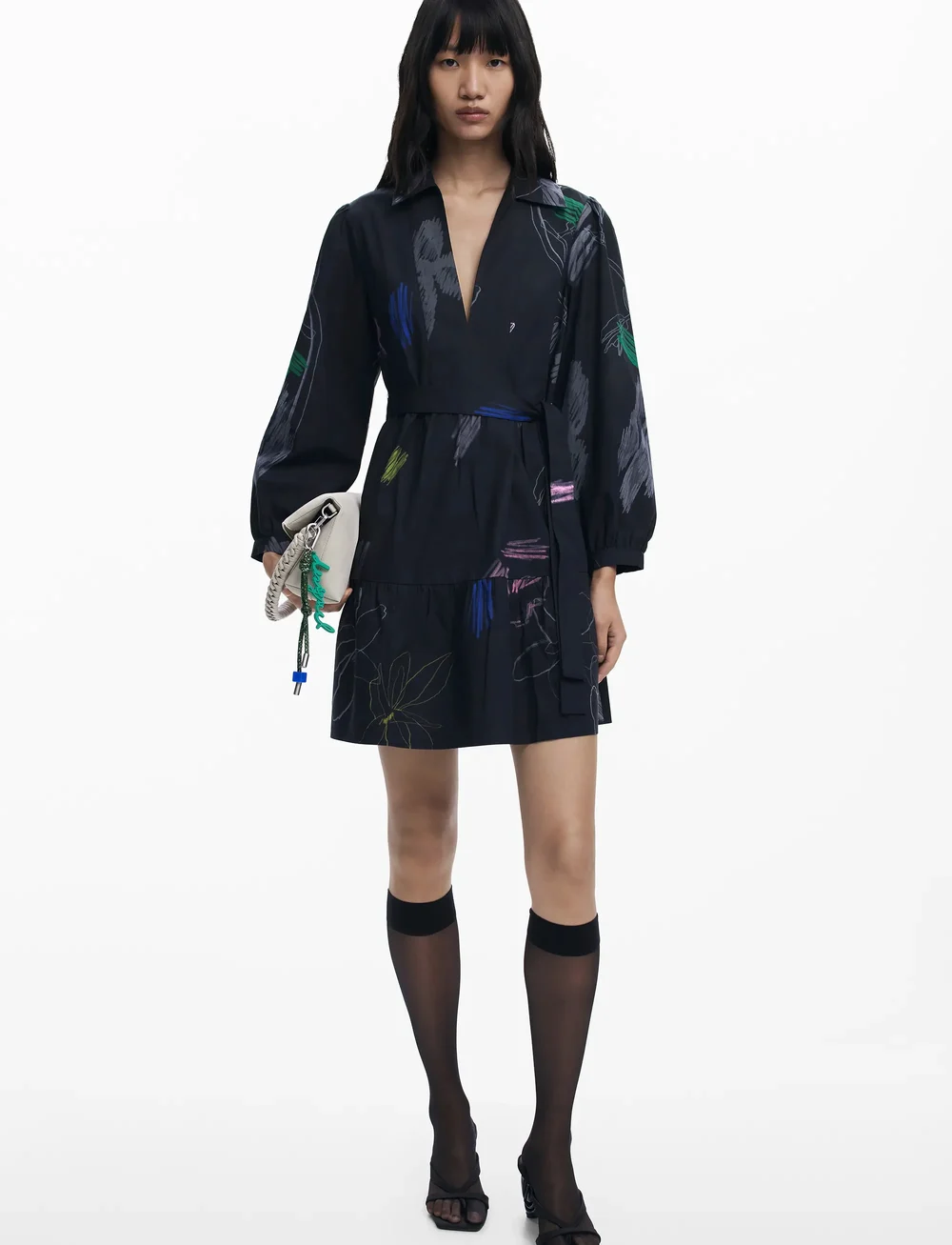 Desigual - PISOS - korte kjoler - black - 4