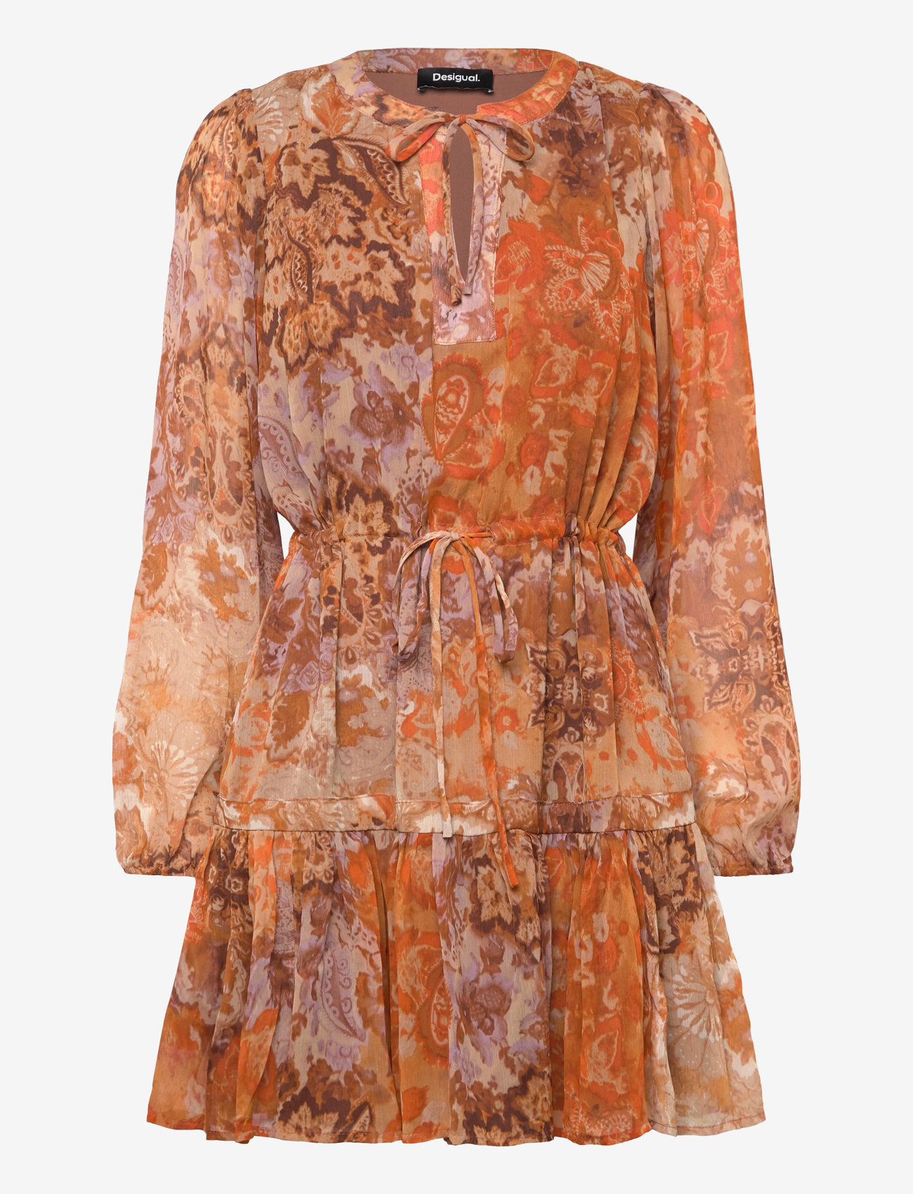 Desigual - BOHOSHORT - korta klänningar - orange - 0