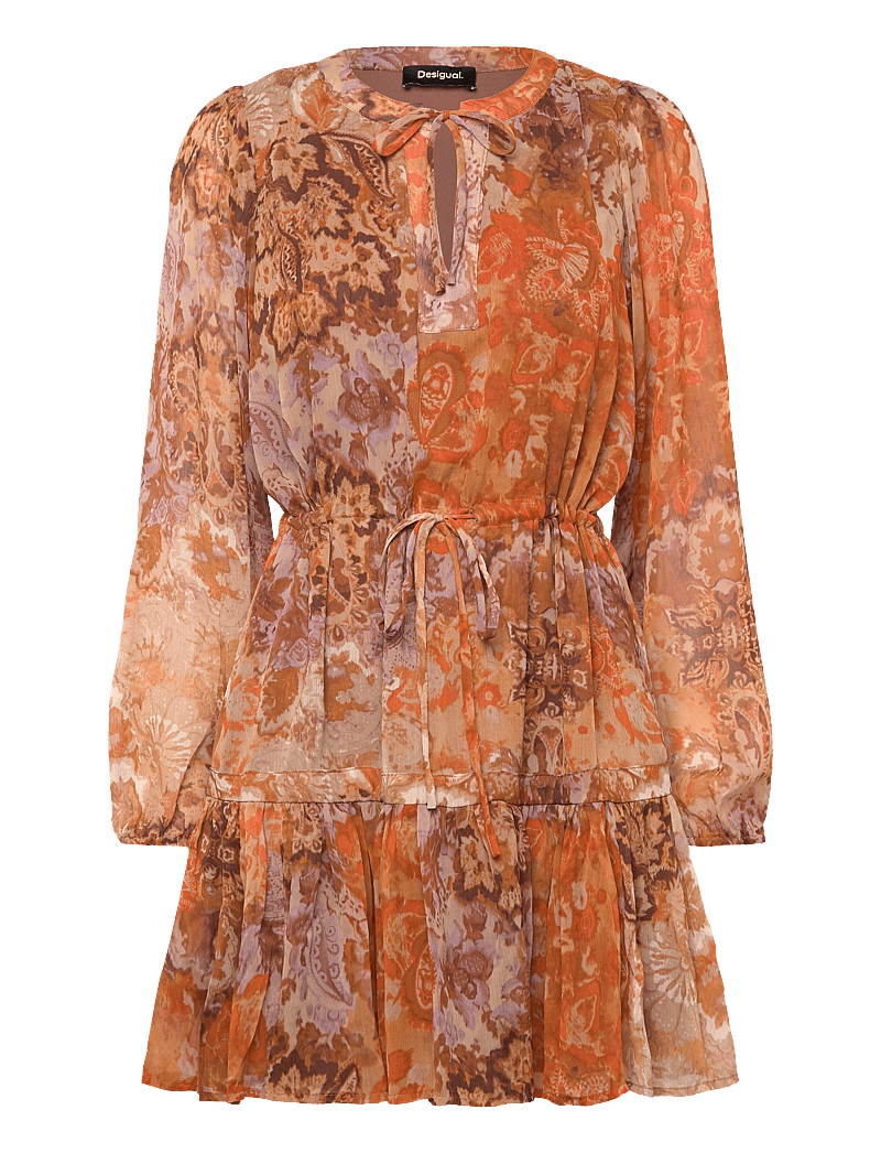 Desigual - BOHOSHORT - korta klänningar - orange - 0