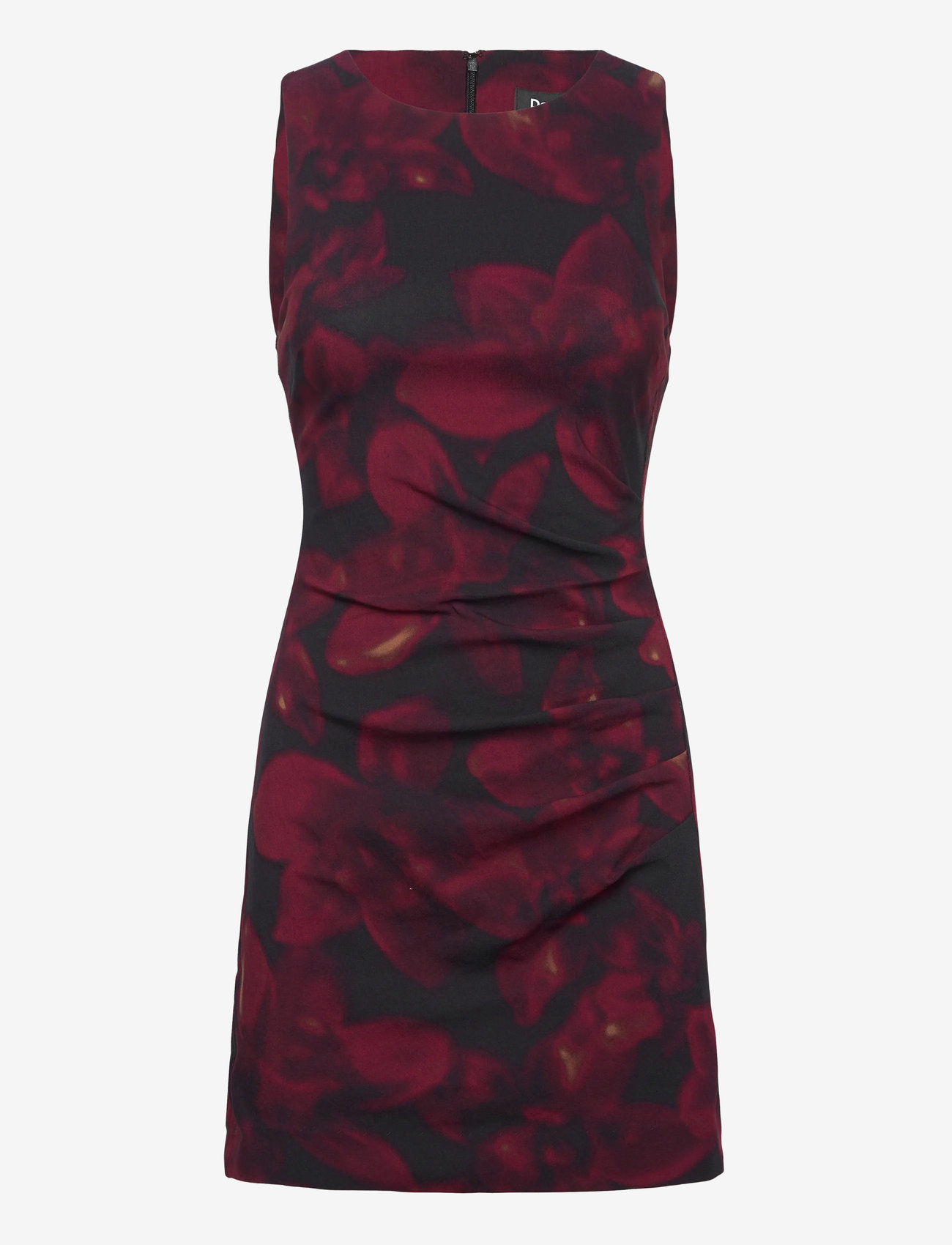 Desigual - PETOFRUNCE - kurze kleider - 3029 rojo oscuro - 0