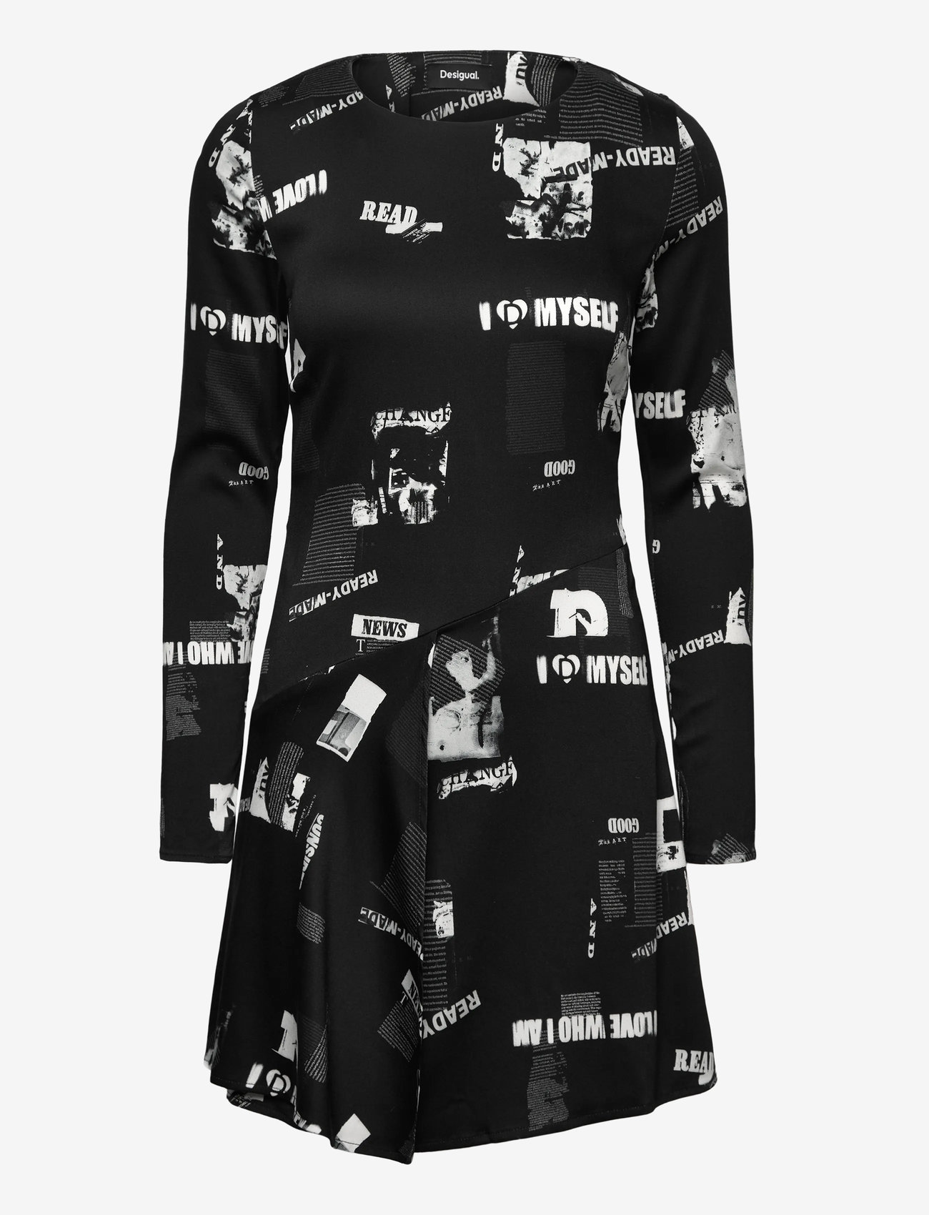 Desigual - NEWSCORTO - korte kjoler - black - 1