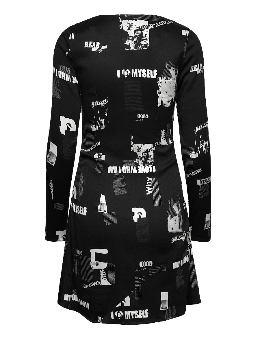 Desigual - NEWSCORTO - kurze kleider - black - 2