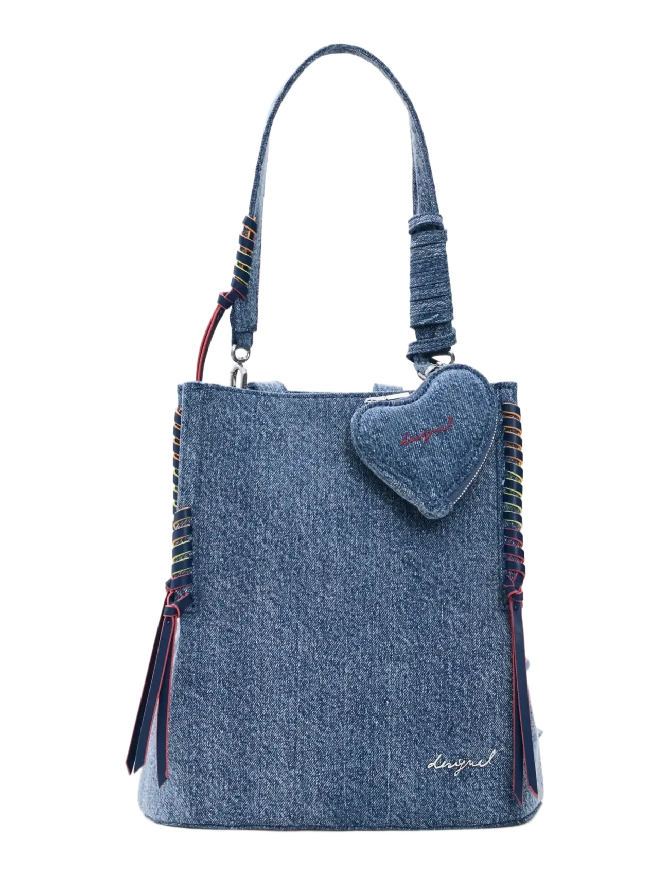 Desigual Back_Torio Denim Sumy, Kvinder, Denim Spandtaske, Blå, Str: ONE SIZE