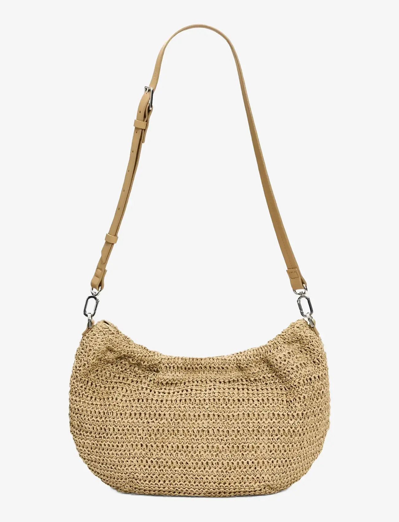 Desigual - BAG_HALF LOGO RAFFIA WA - alltags-style - white - 1