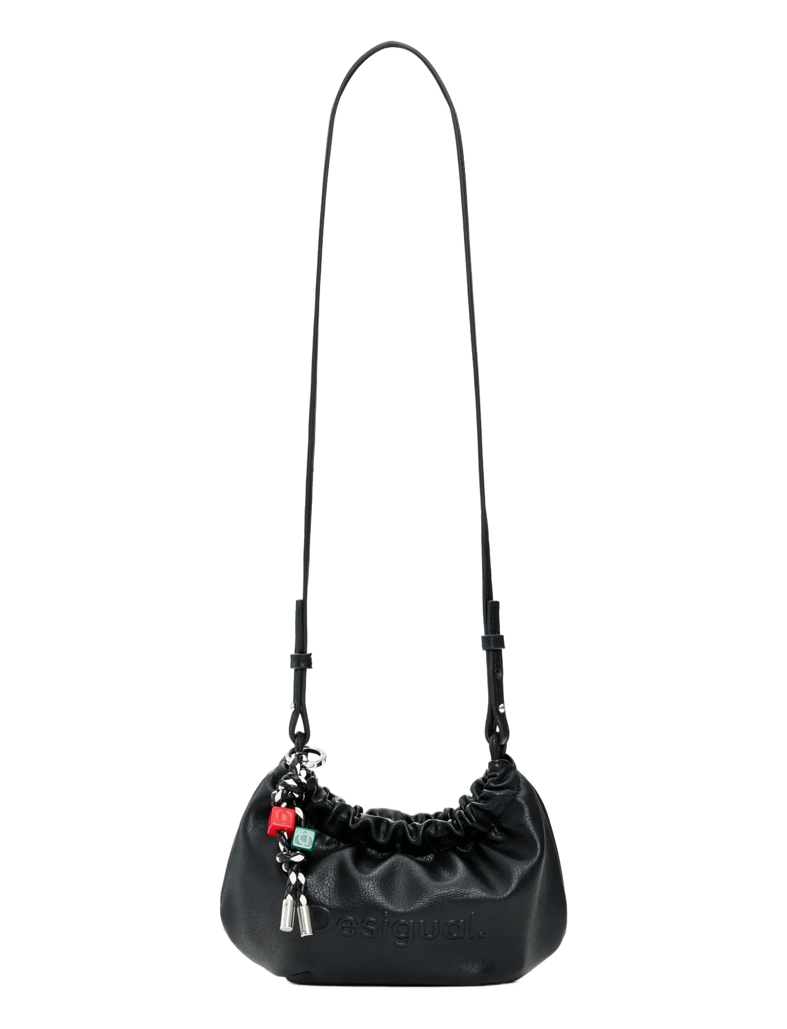 Desigual BAG_HALF LOGO WAVERLY, 2000 BLACK, U - Desigual - BLACK / black