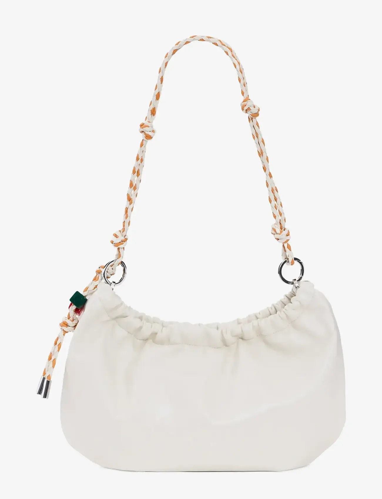 Desigual - BAG_HALF LOGO WAVER - shoulder bags - white - 0