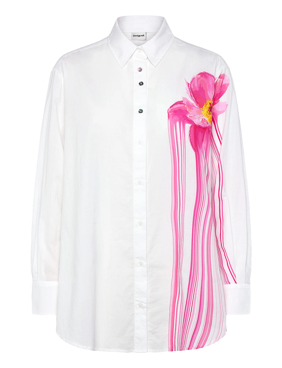 Desigual - CAM_GLOSS - denimskjorter - white - 1