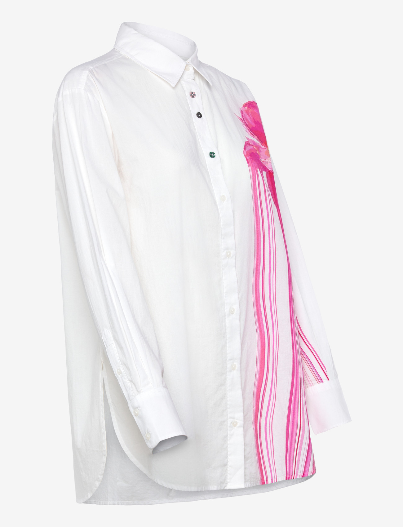 Desigual - CAM_GLOSS - denim shirts - white - 2