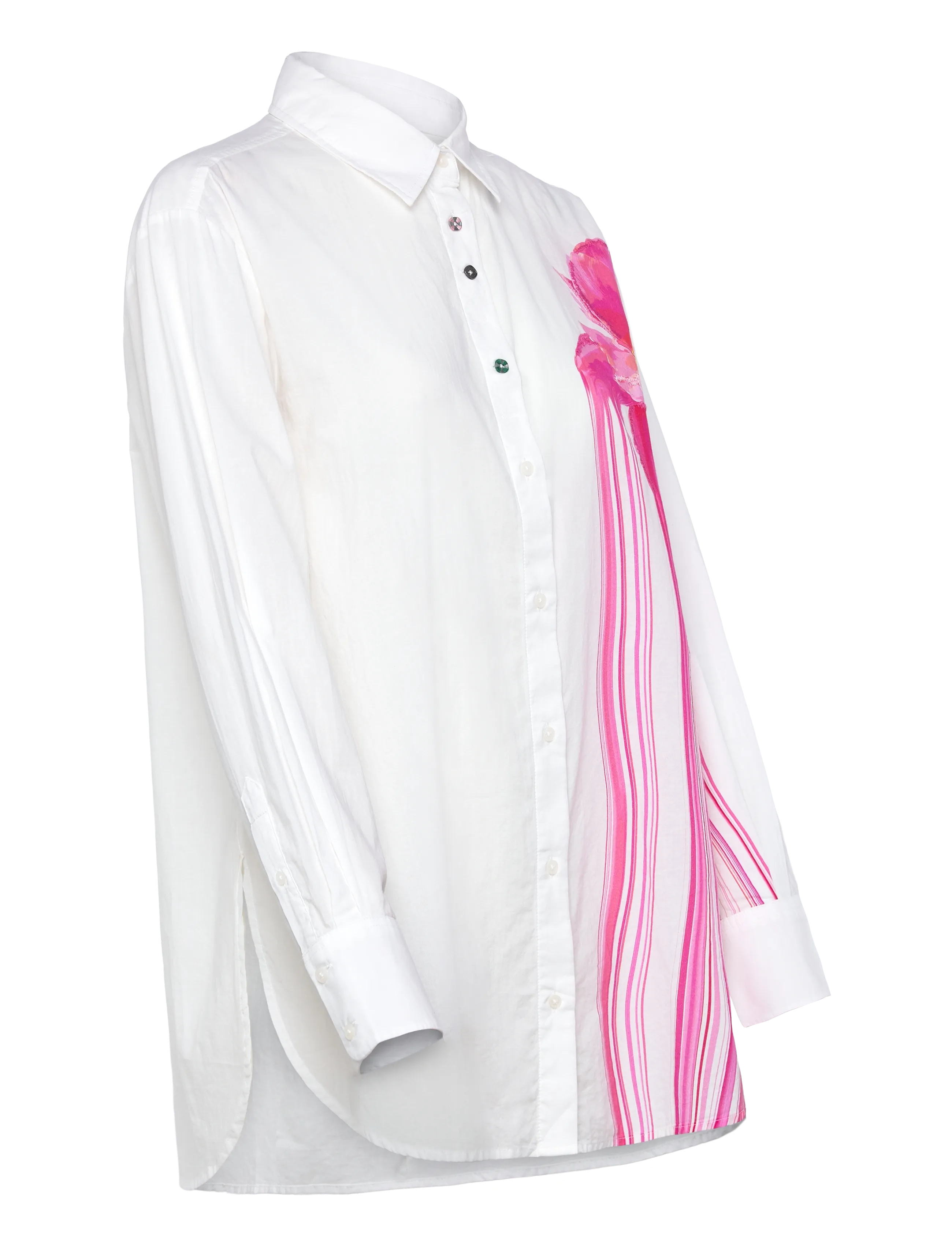 Desigual - CAM_GLOSS - denim shirts - white - 2