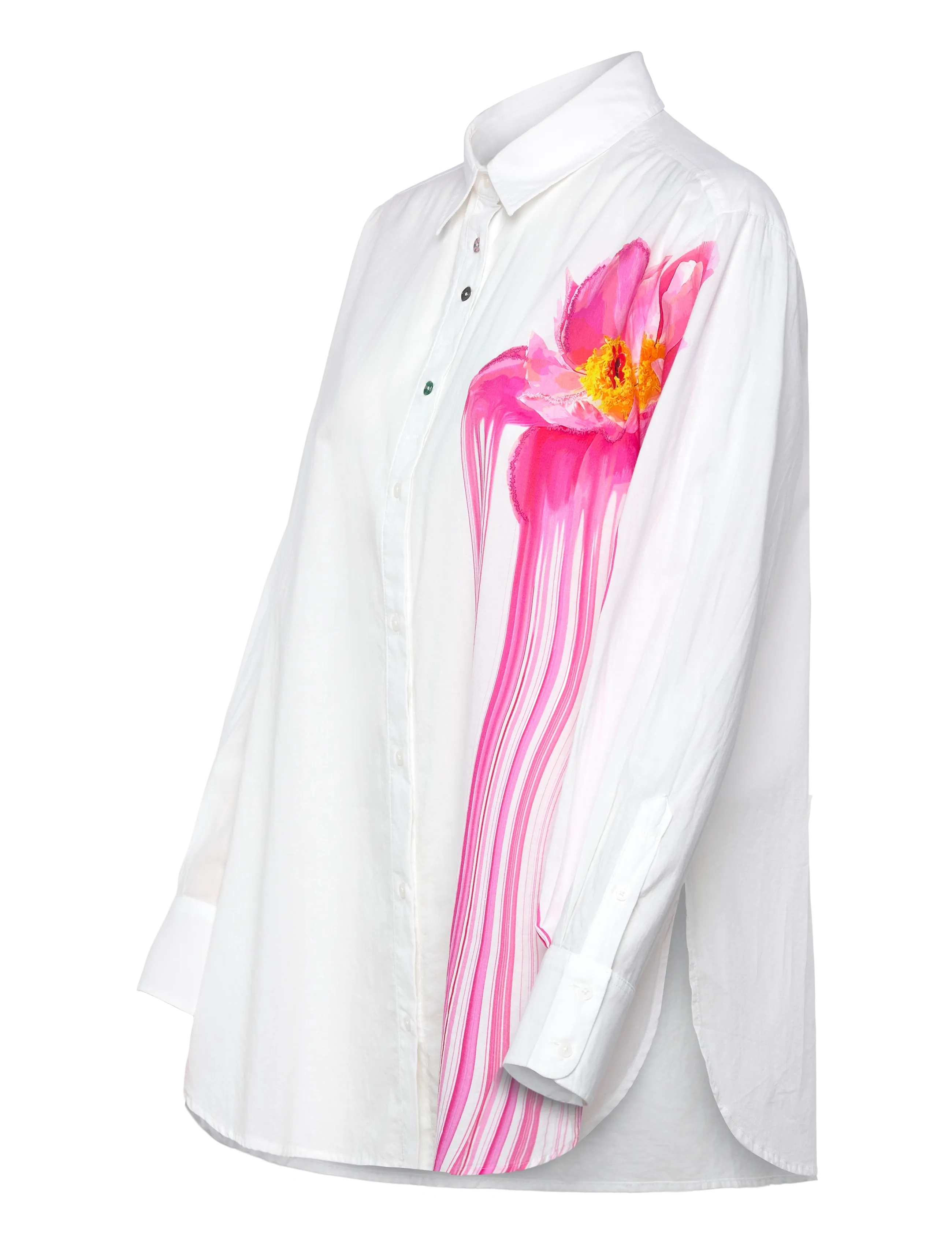 Desigual - CAM_GLOSS - denim shirts - white - 3