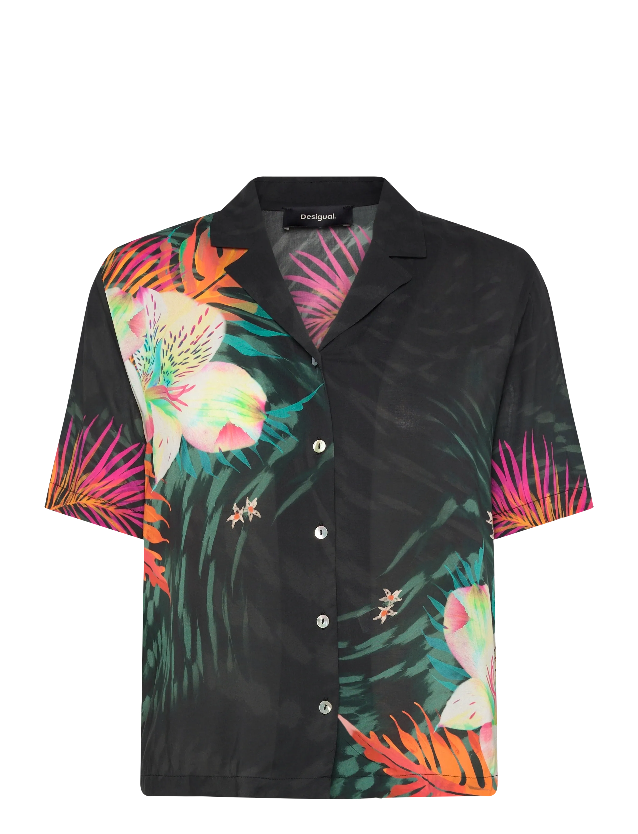 Desigual - CAM_SWIM-DAIKIRI - jeansskjortor - black - 1