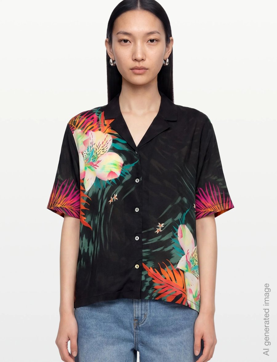 Desigual - CAM_SWIM-DAIKIRI - jeansskjortor - blue - 3