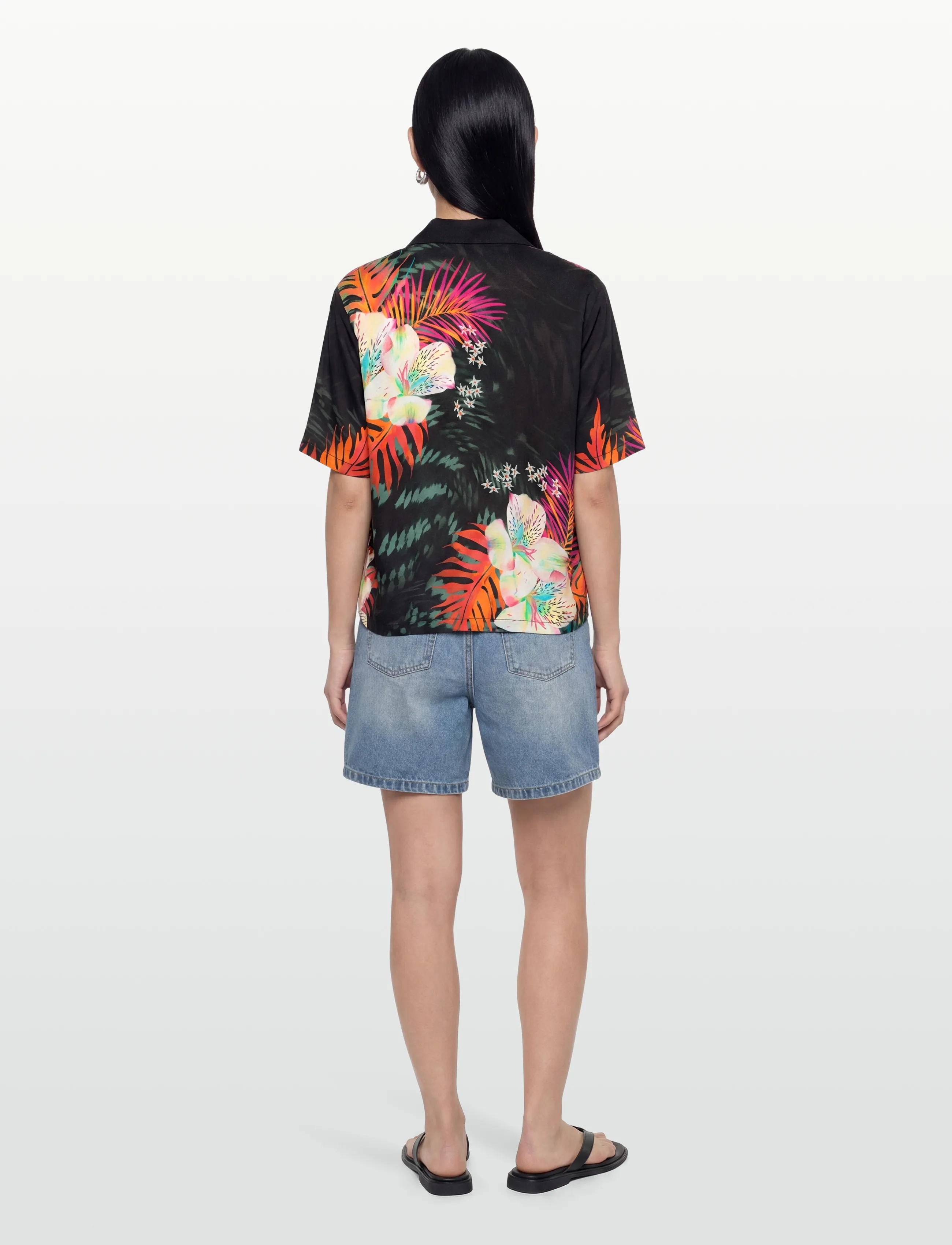 Desigual - CAM_SWIM-DAIKIRI - jeanshemden - blue - 4