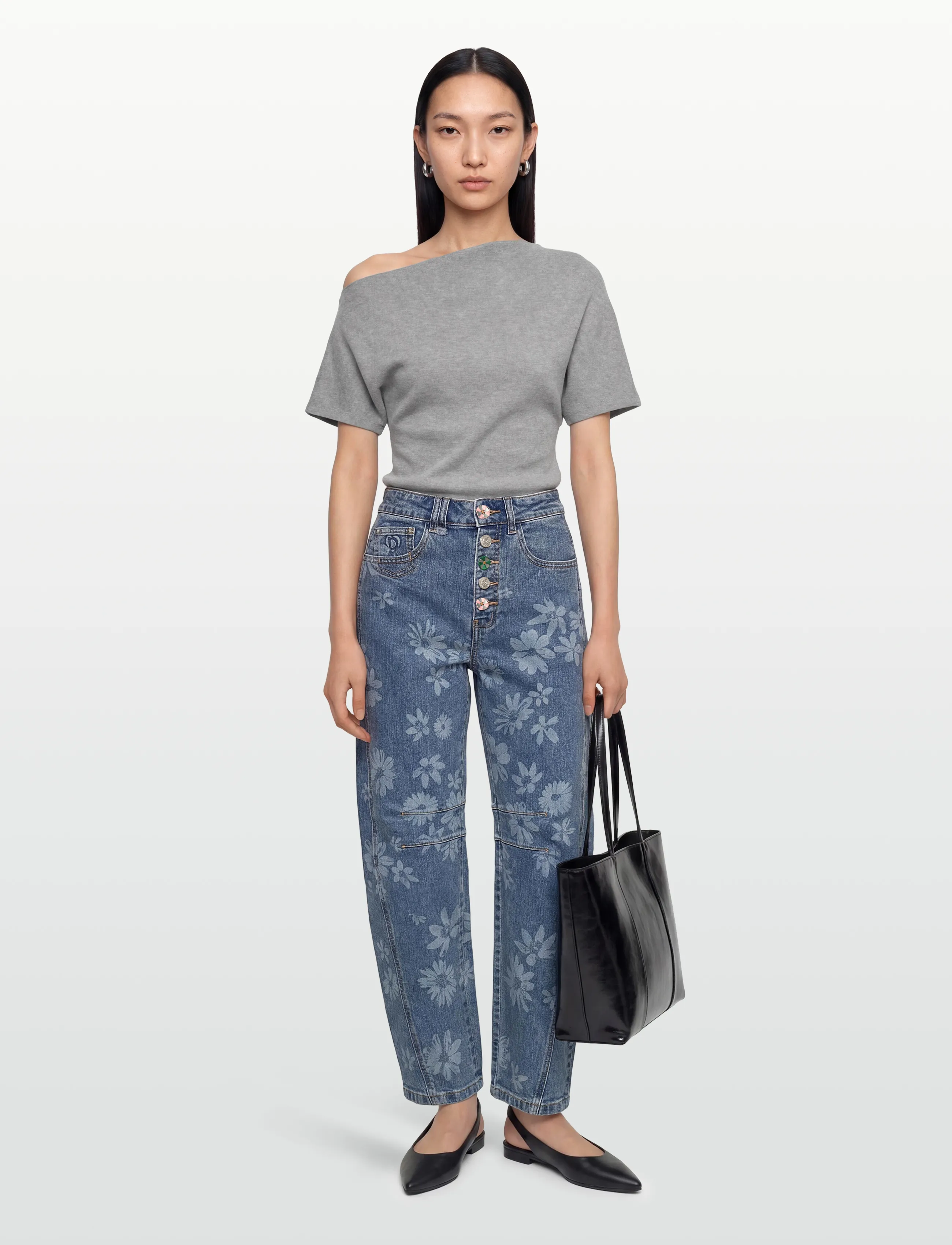 Desigual Denim_Maggi, 38 x 100, Jeans, Blau - Straight-regular, Frauen