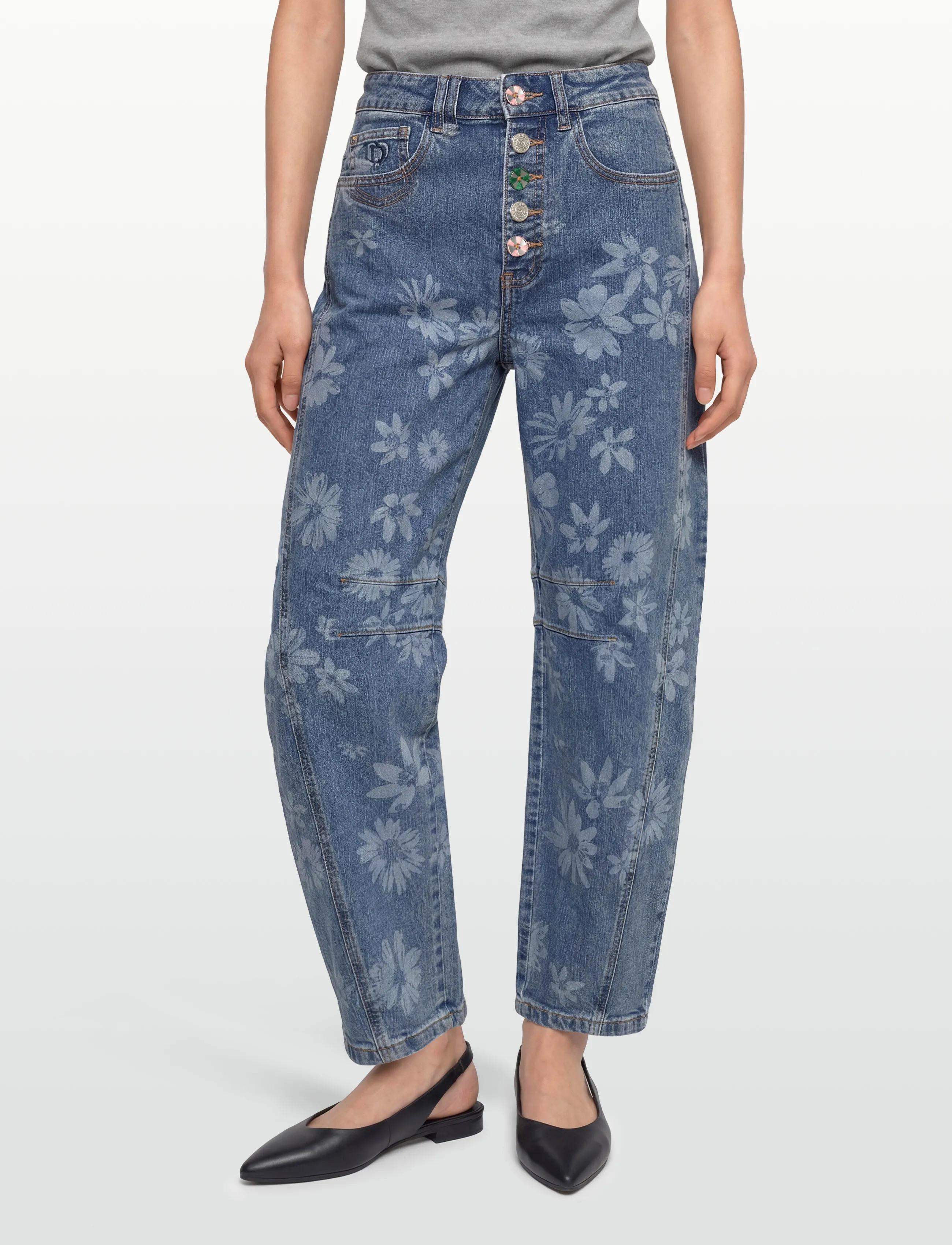 Desigual - DENIM_MAGGI - barrel jeans - blue - 3