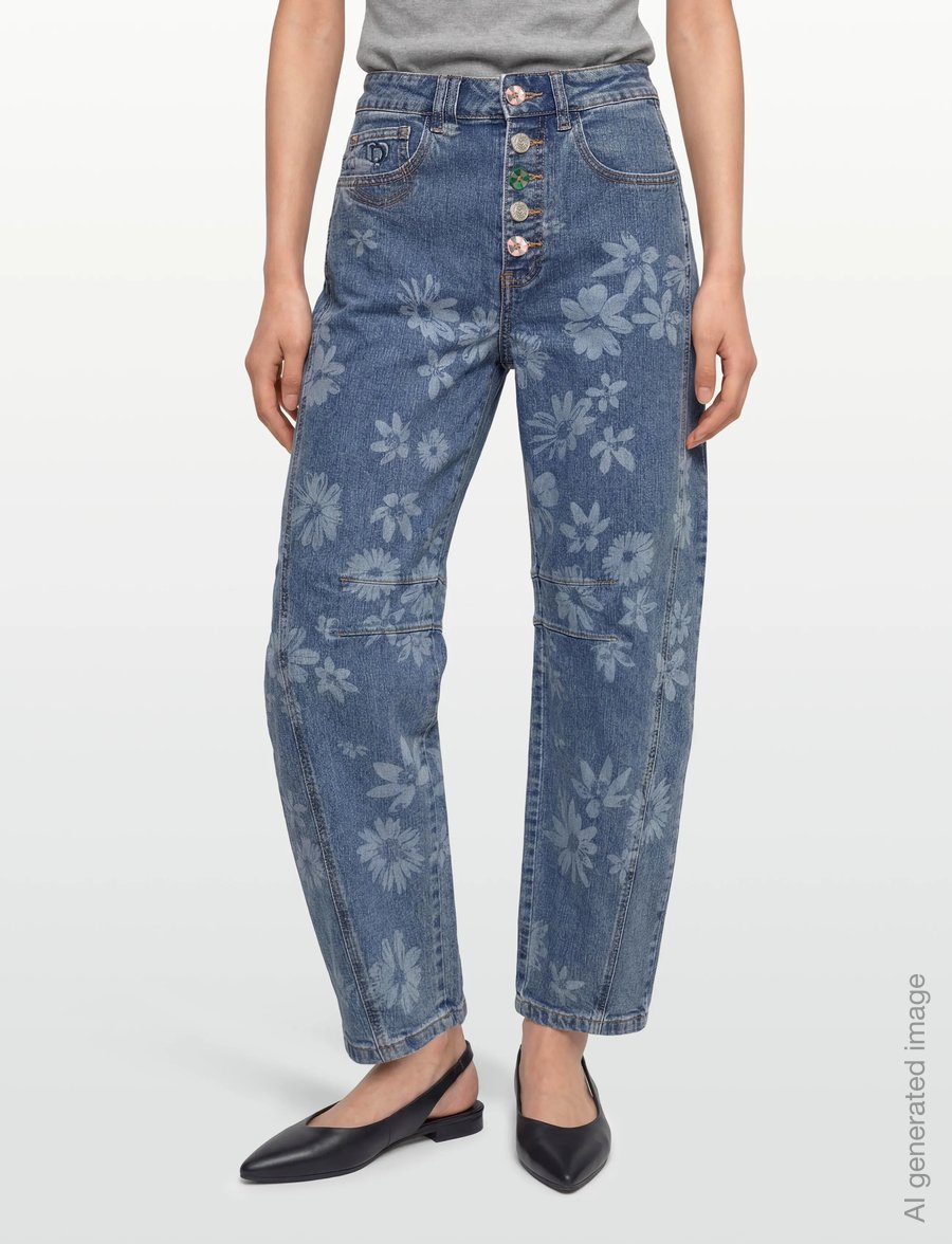 Desigual - DENIM_MAGGI - barrel jeans - blue - 3
