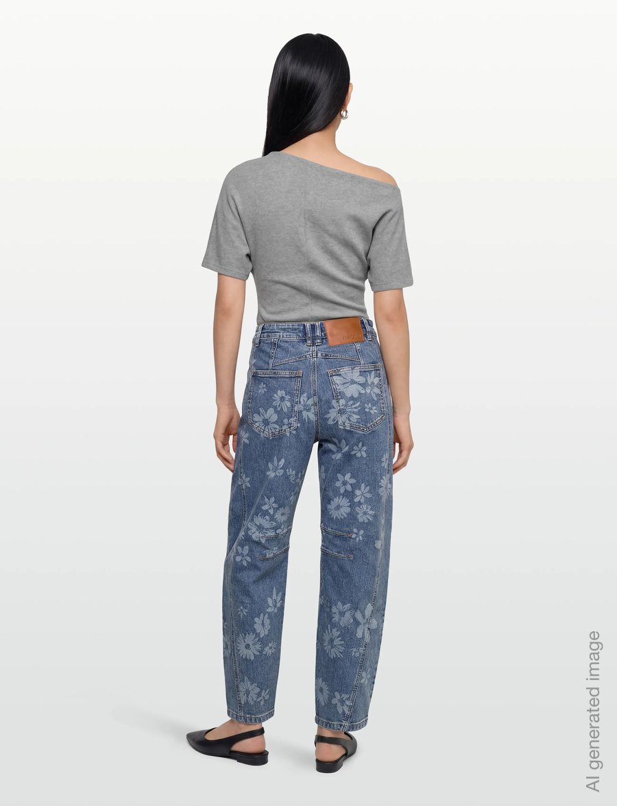 Desigual - DENIM_MAGGI - barrel jeans - blue - 4
