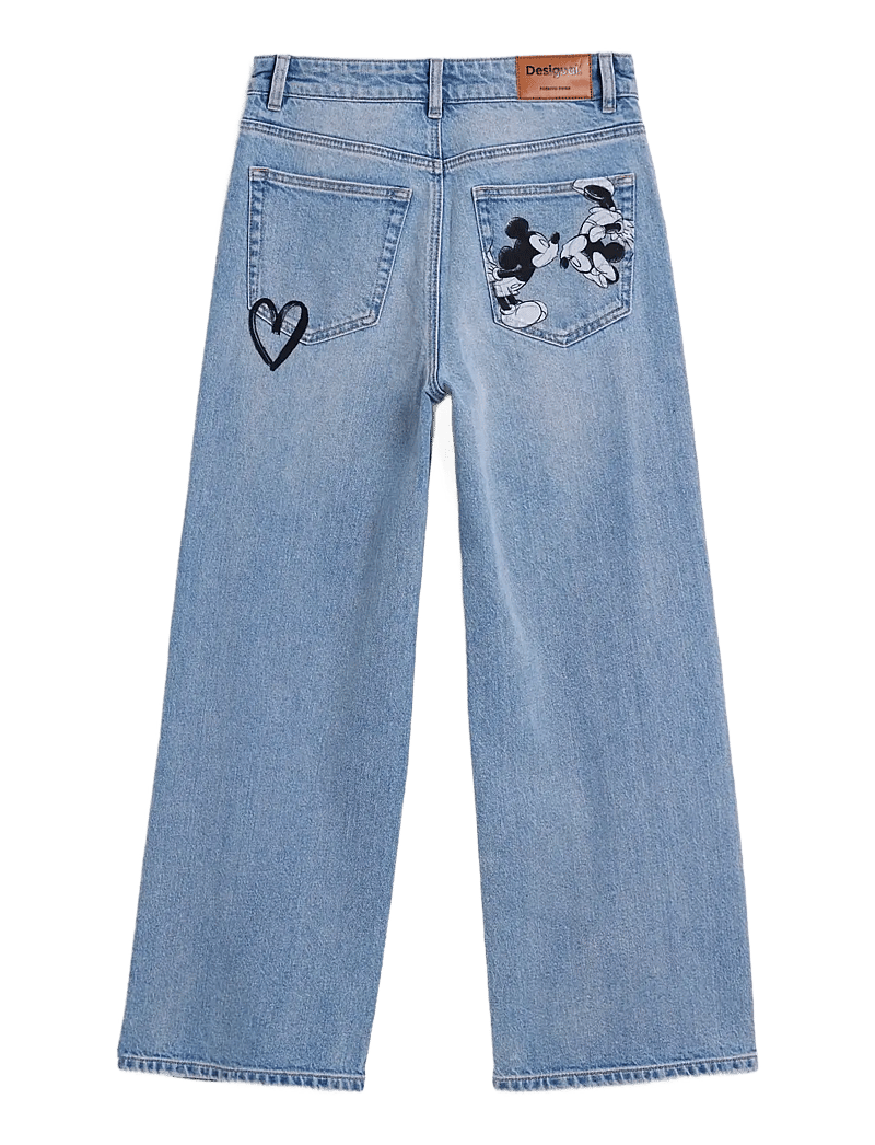 Desigual - DENIM_HERRY_ - hosen mit weitem bein - blue - 1