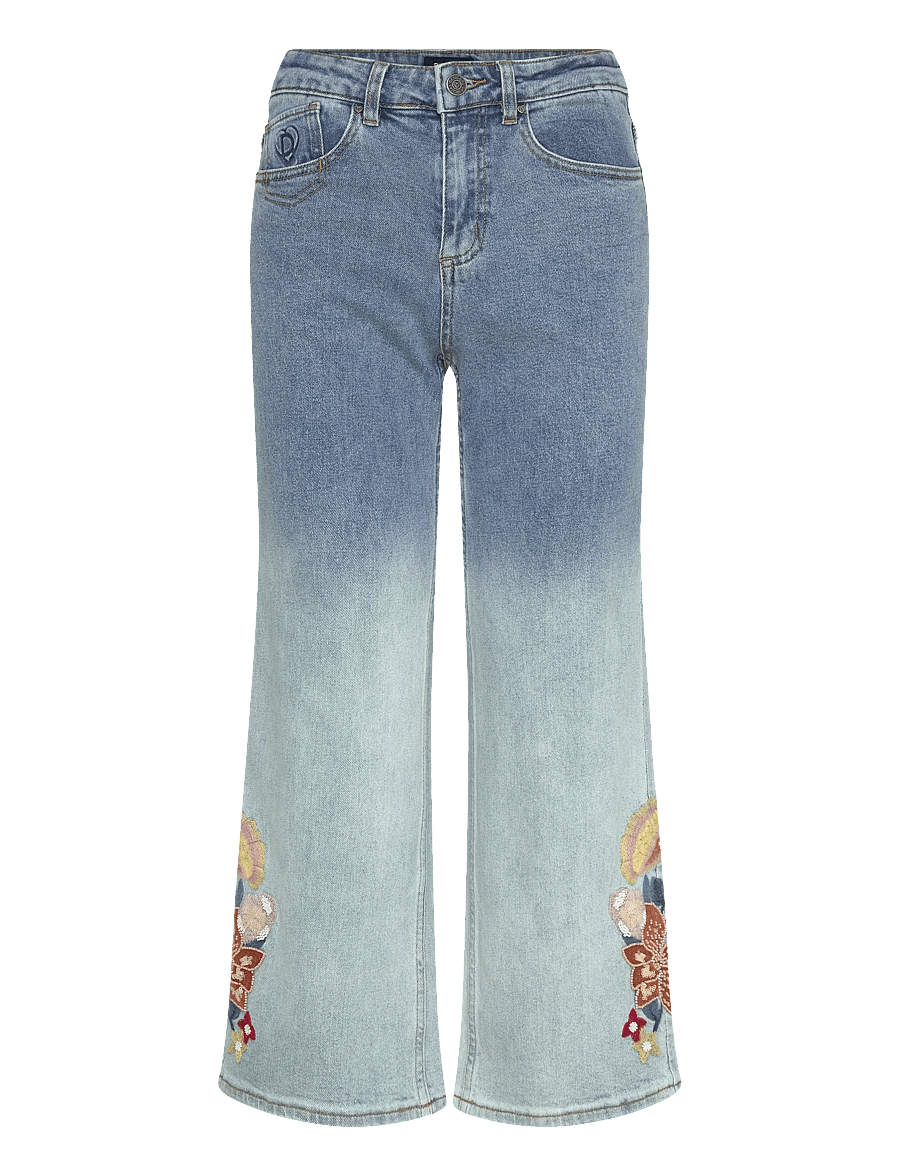 Desigual - DENIM_COCO - hosen mit weitem bein - blue - 1