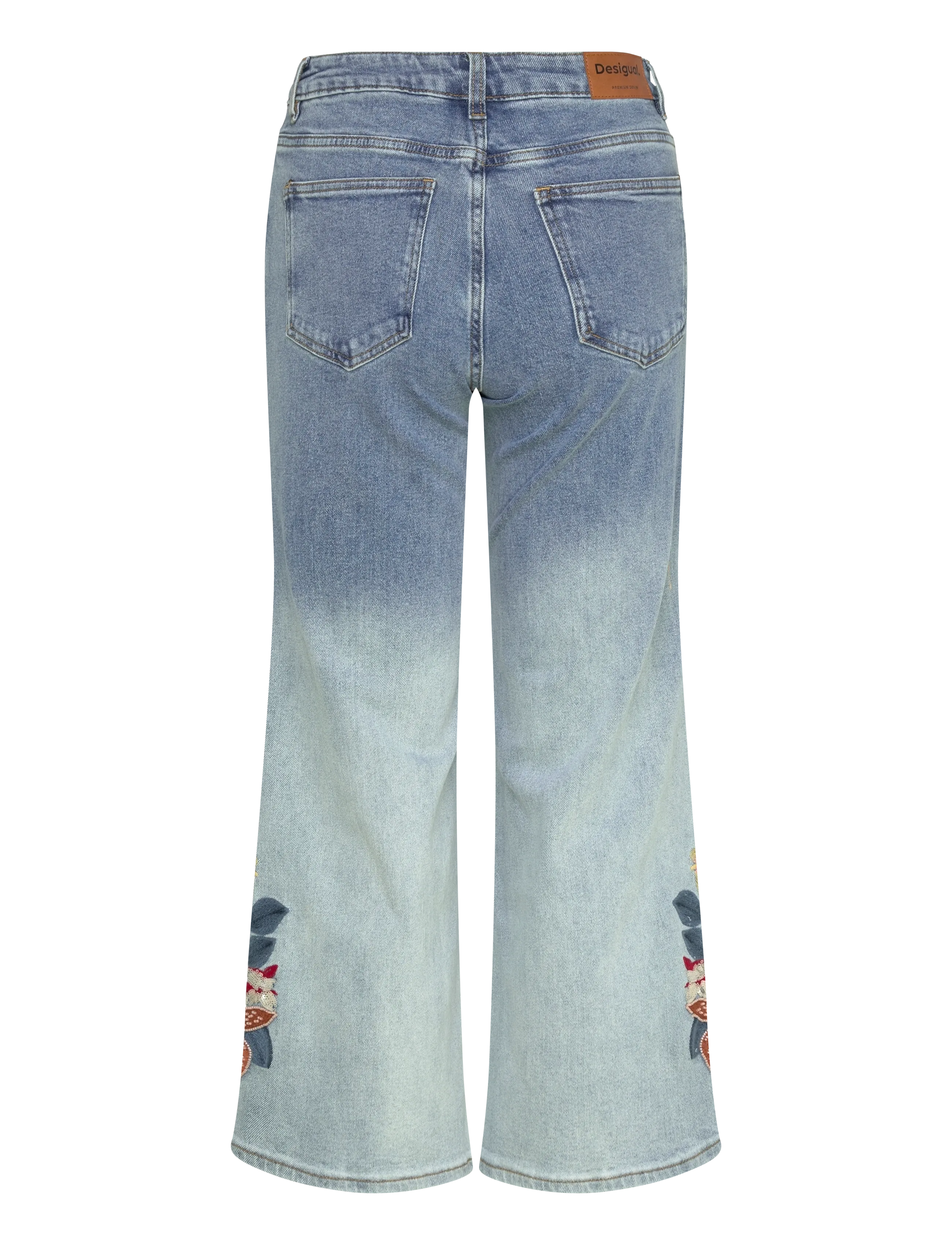 Desigual - DENIM_COCO - wide leg jeans - blue - 1