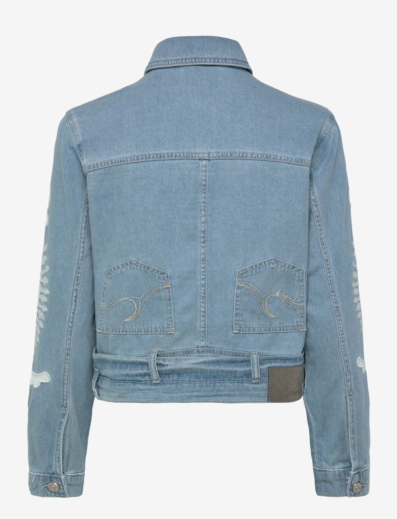 Desigual - WOMAN DENIM TRUCKER JACKET - frühlingsjacken - blue - 1