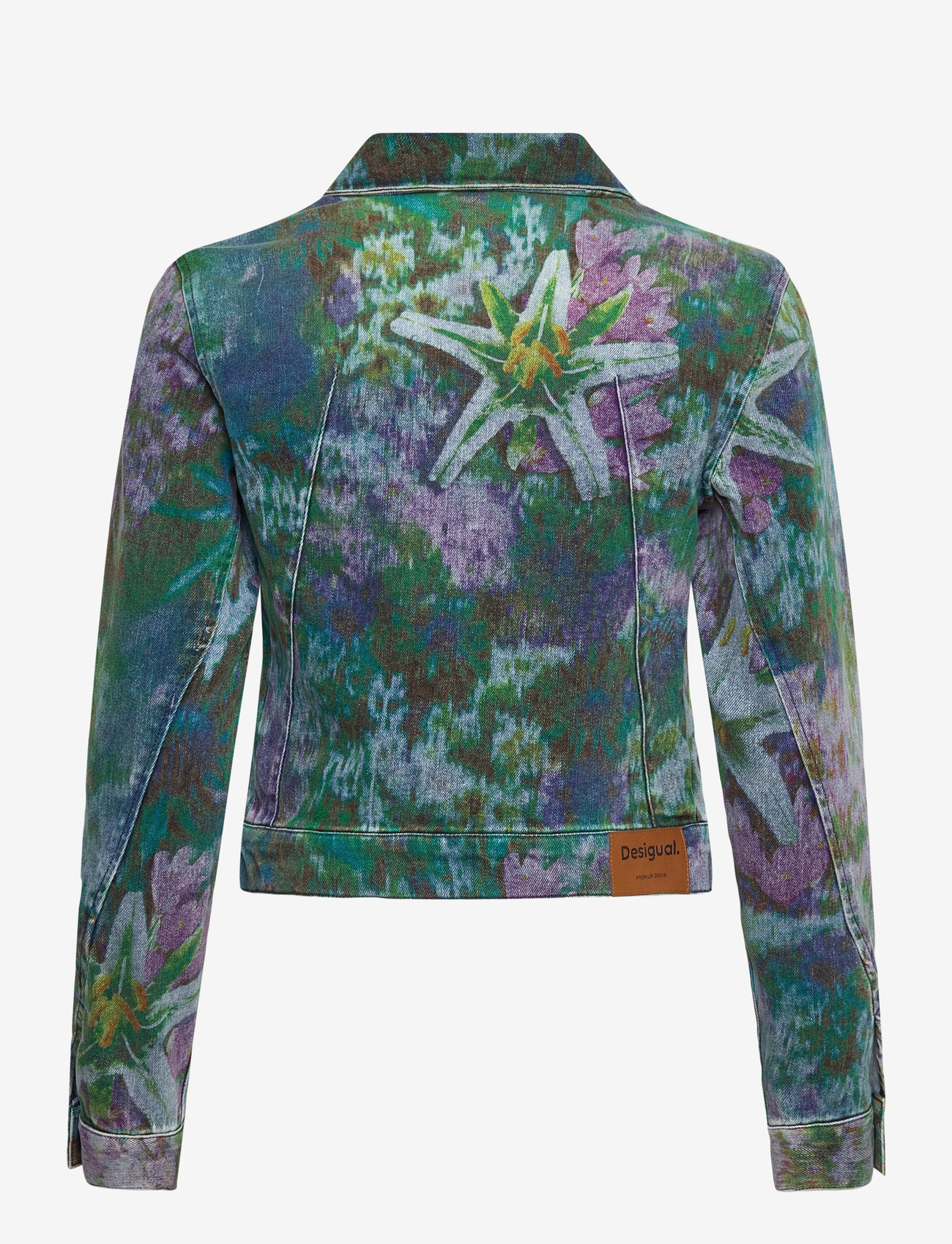 Desigual - WOMAN DENIM TRUCKER JACKET - vårjackor - blue - 1