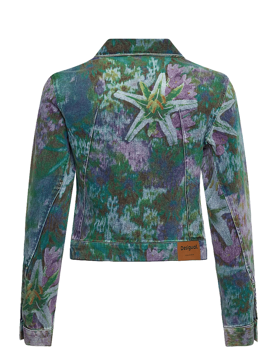 Desigual - WOMAN DENIM TRUCKER JACKET - denim jackets - blue - 2