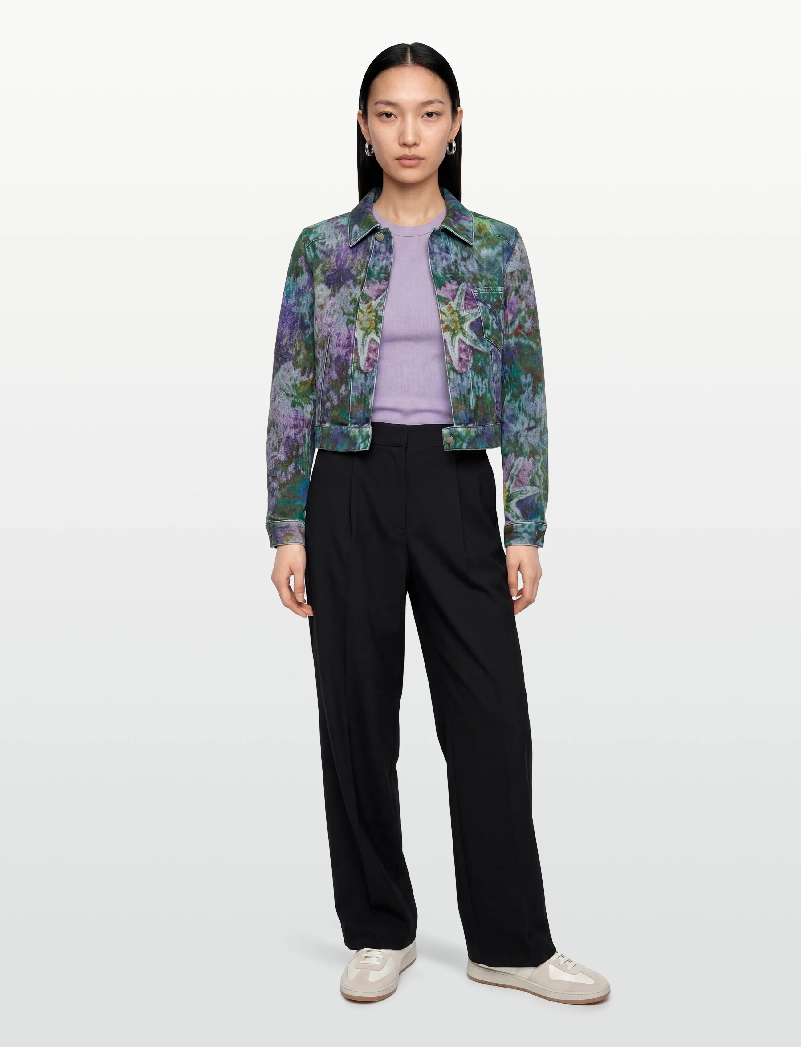 Desigual Woman Denim Trucker Jacket, S, Jackets, Blau - Denim, Frauen