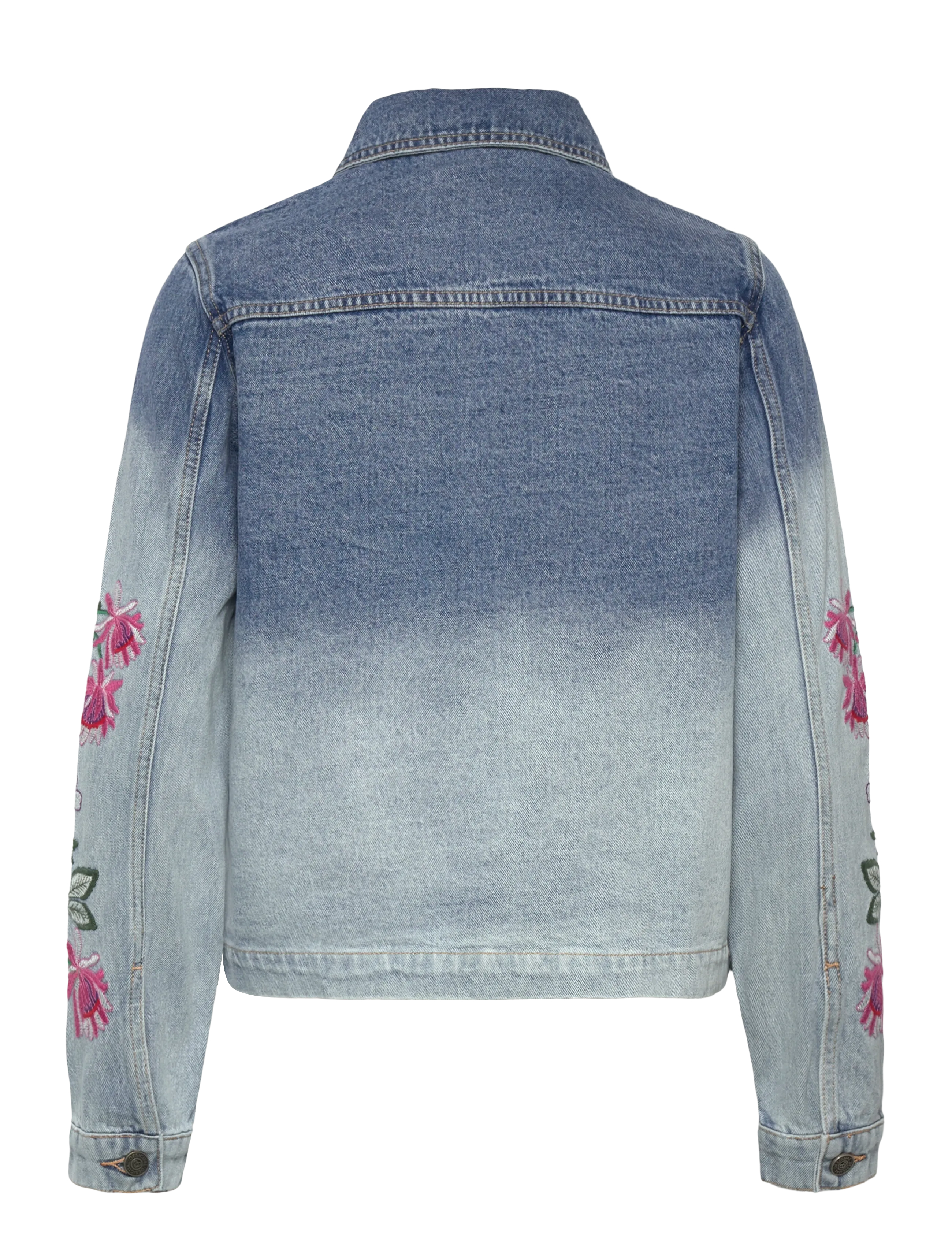 Desigual - WOMAN DENIM TRUCKER JACKET - lentejassen - blue - 1