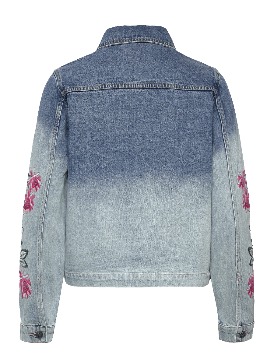Desigual - WOMAN DENIM TRUCKER JACKET - jeansjakker - blue - 2
