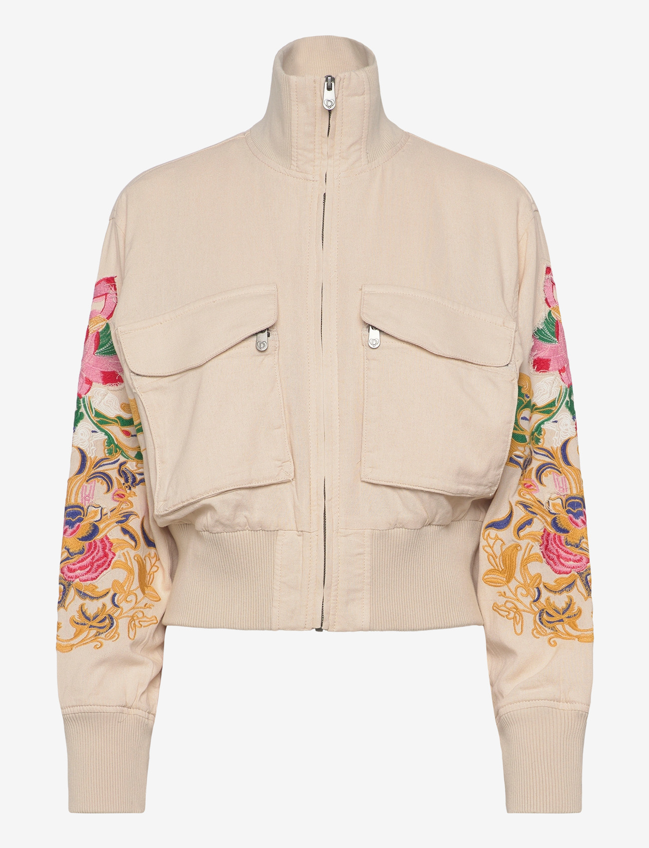 Desigual - WOMAN WOVEN JACKET - spring jackets - white - 0