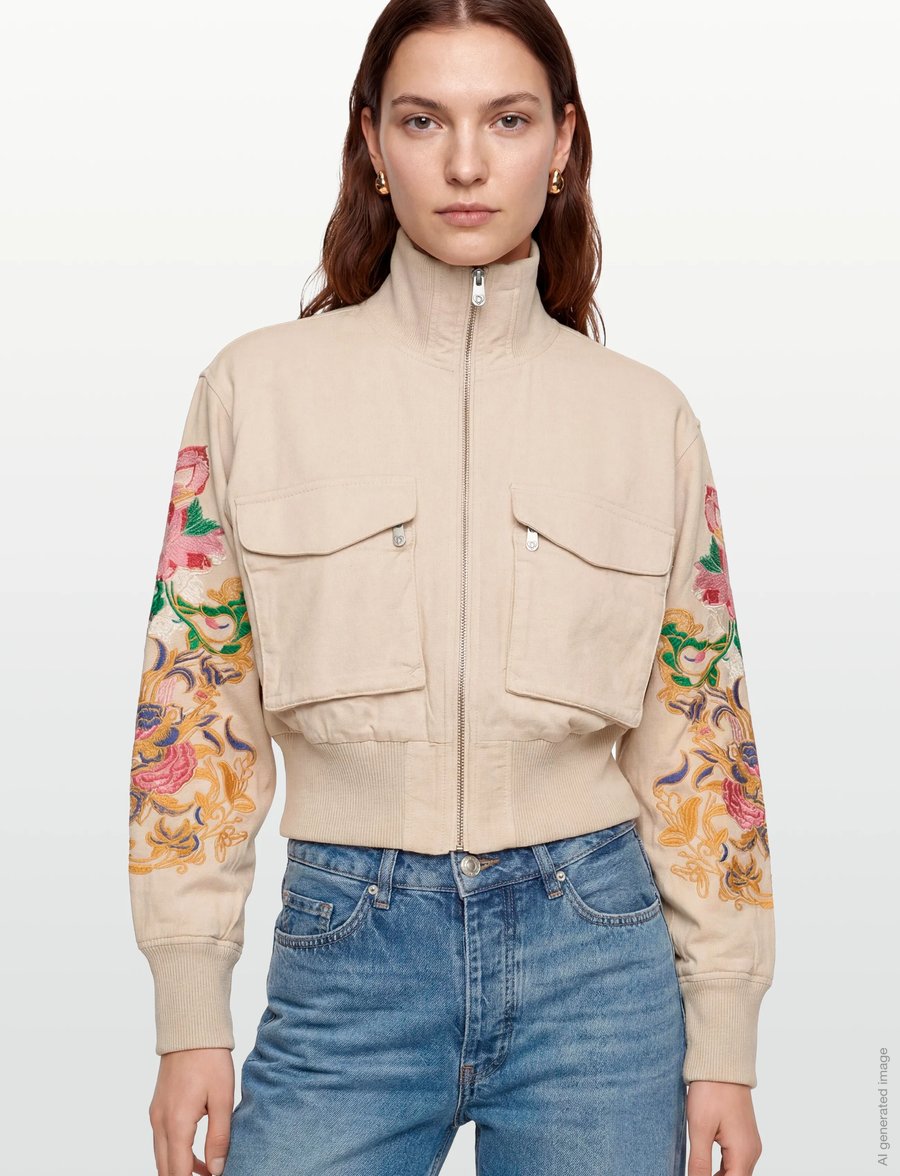 Desigual - WOMAN WOVEN JACKET - white - 3
