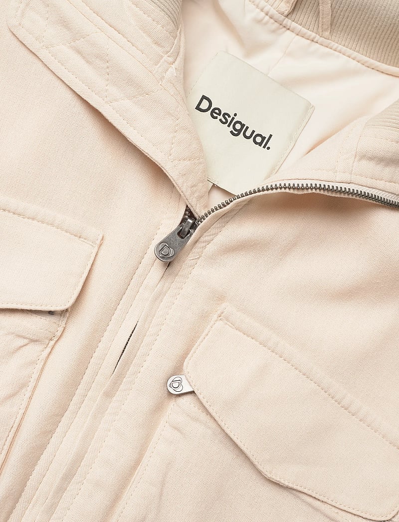 Desigual - WOMAN WOVEN JACKET - spring jackets - white - 2