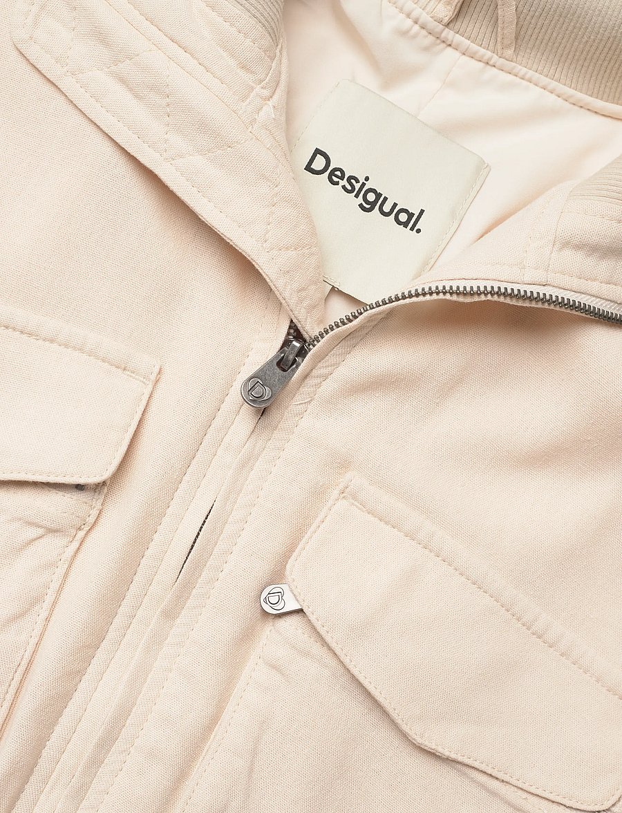 Desigual - WOMAN WOVEN JACKET - white - 5