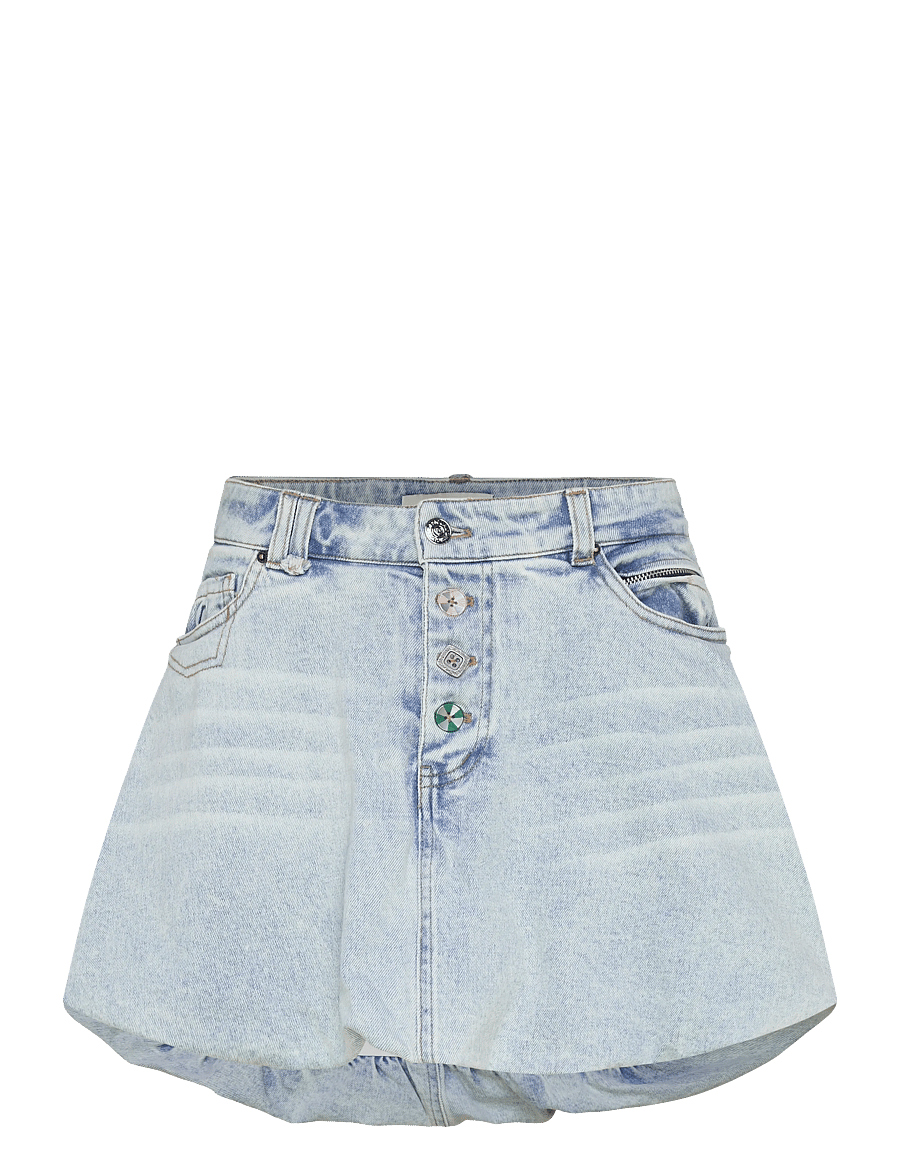 Desigual - FAL_GLOBO - denimnederdele - blue - 1