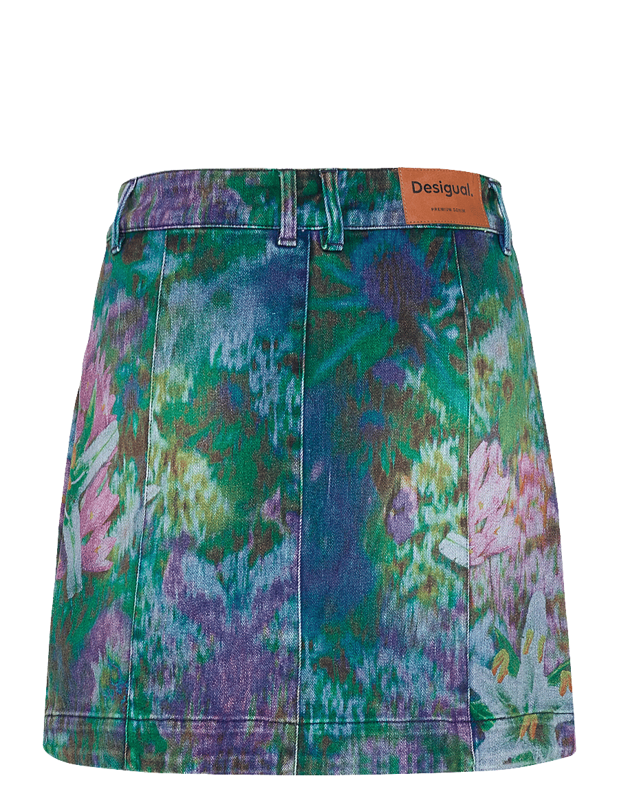 Desigual - FAL_DUNE - kurze röcke - blue - 1