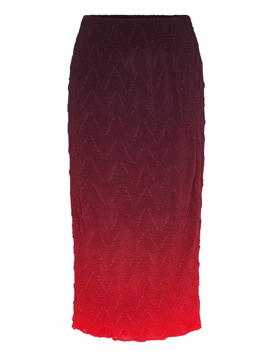 Desigual - FAL_STRAW - midinederdele - red - 1