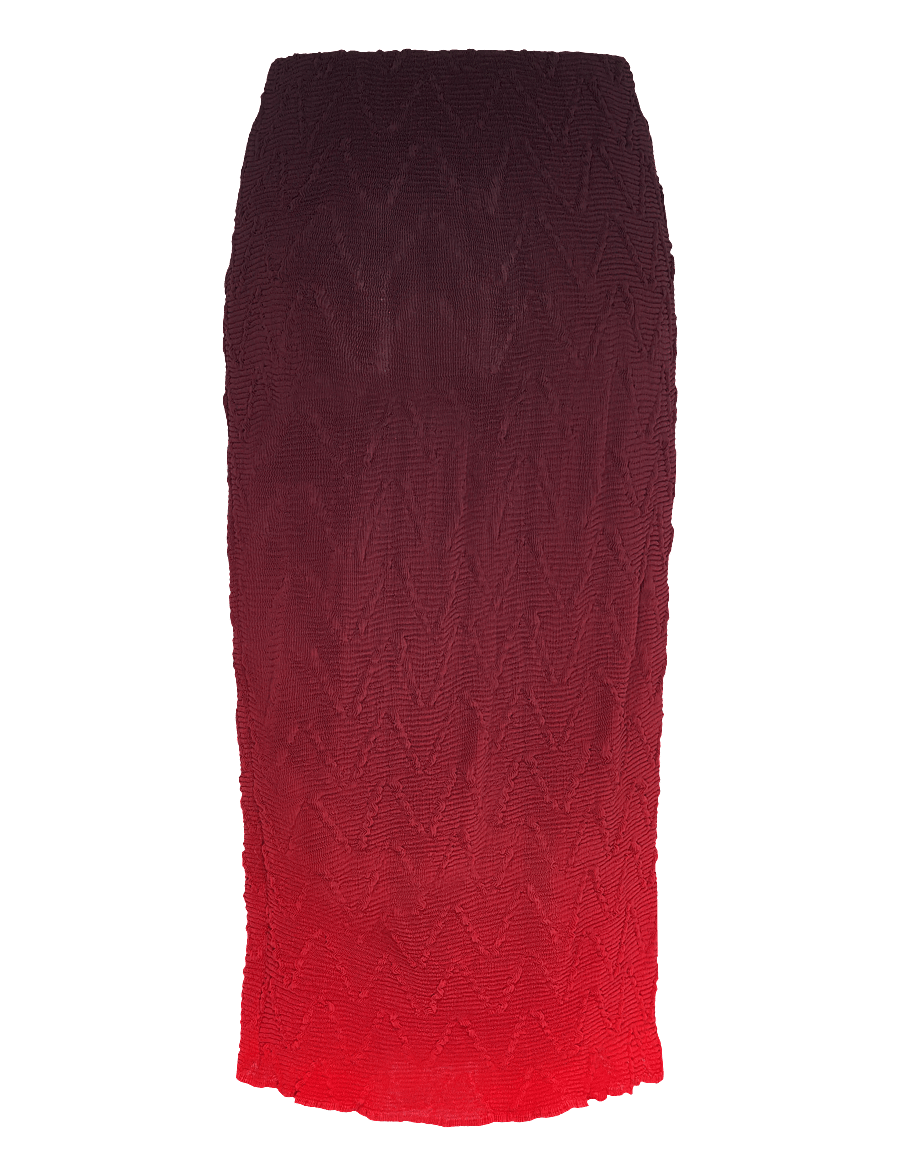 Desigual - FAL_STRAW - midinederdele - red - 2