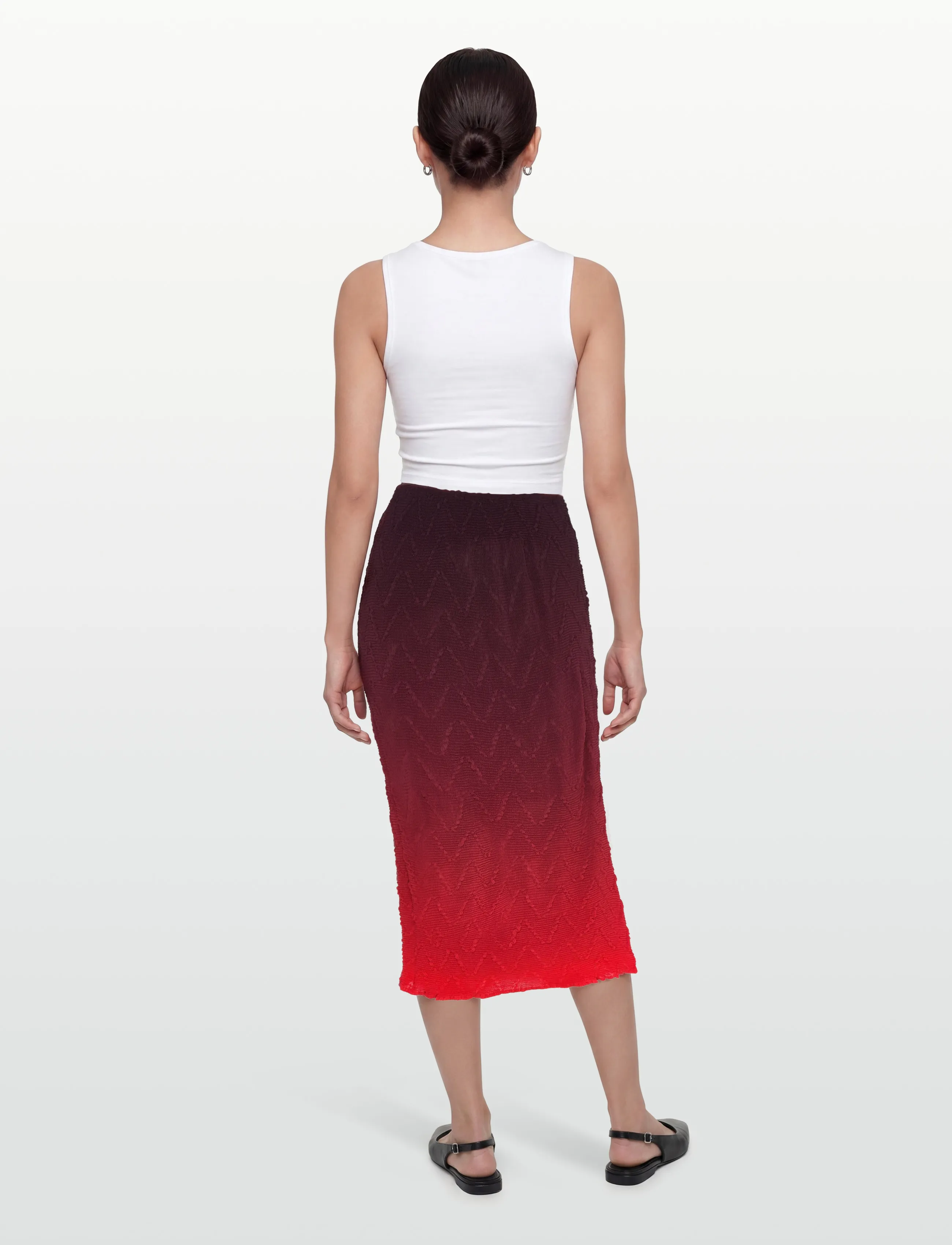 Desigual - FAL_STRAW - midi-röcke - red - 4