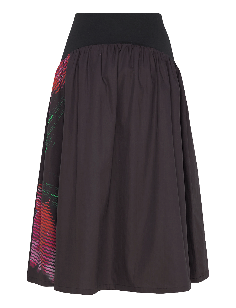 Desigual - FAL_CANE - midi-röcke - black - 2