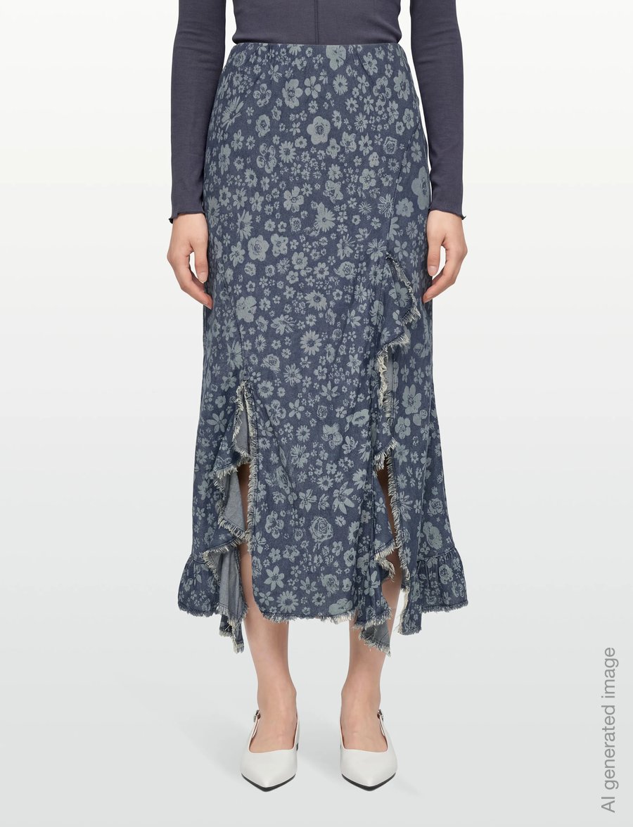 Desigual - FAL_ANEM - jeanskjolar - blue - 3