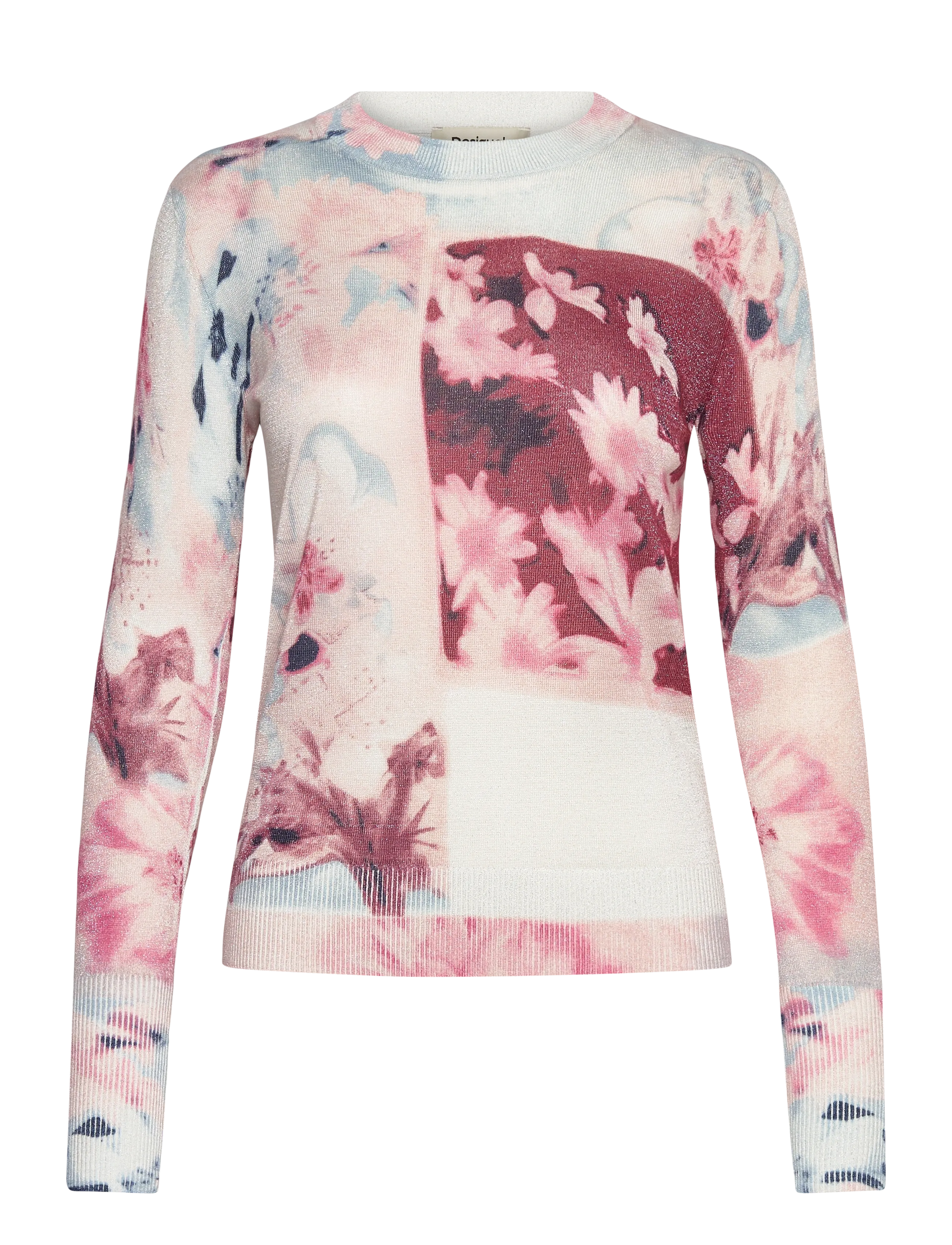 Desigual JERS_COPENHAGUE - Truien - RED / cream