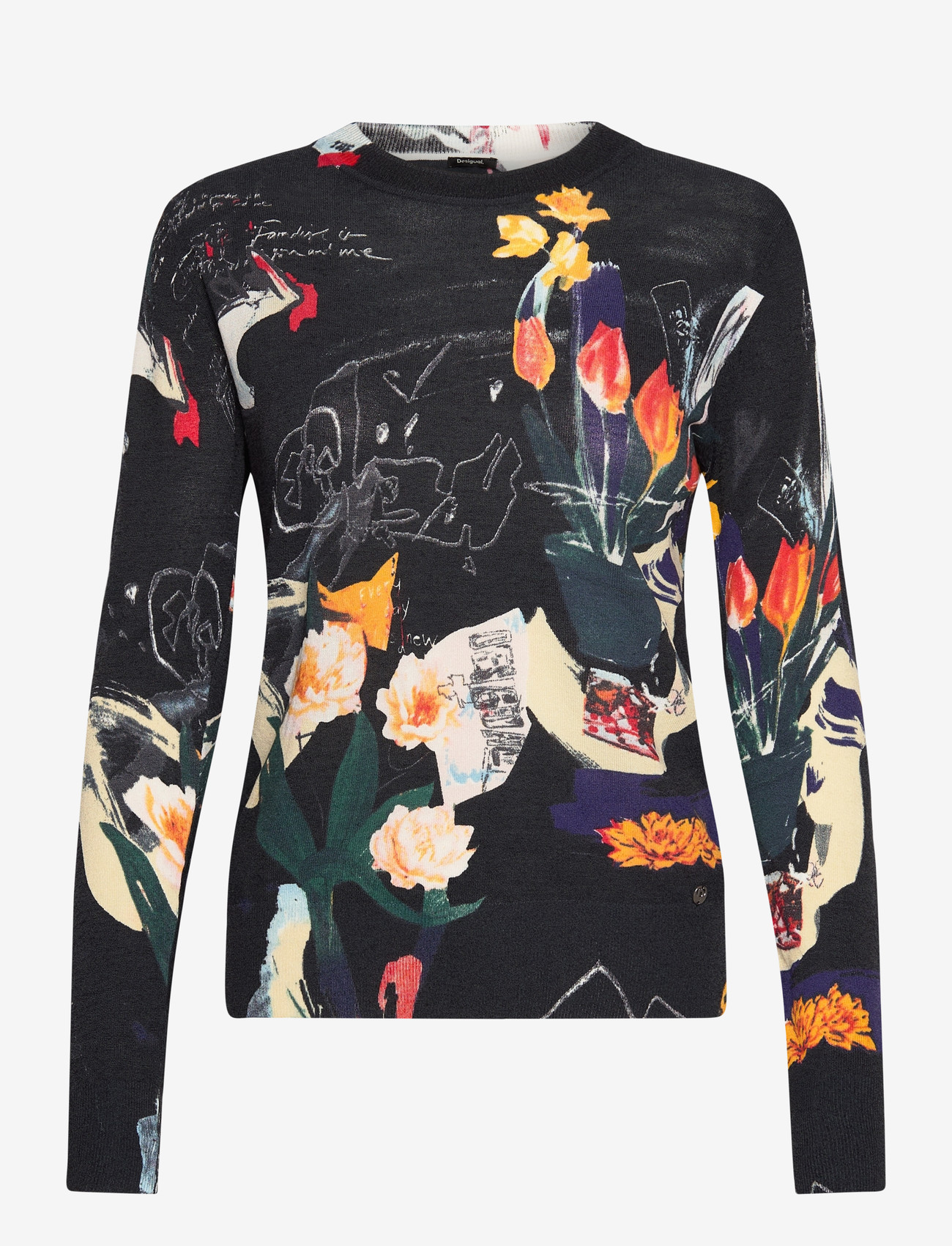 Desigual - JERS_NANTES_LACROIX - truien - black - 0